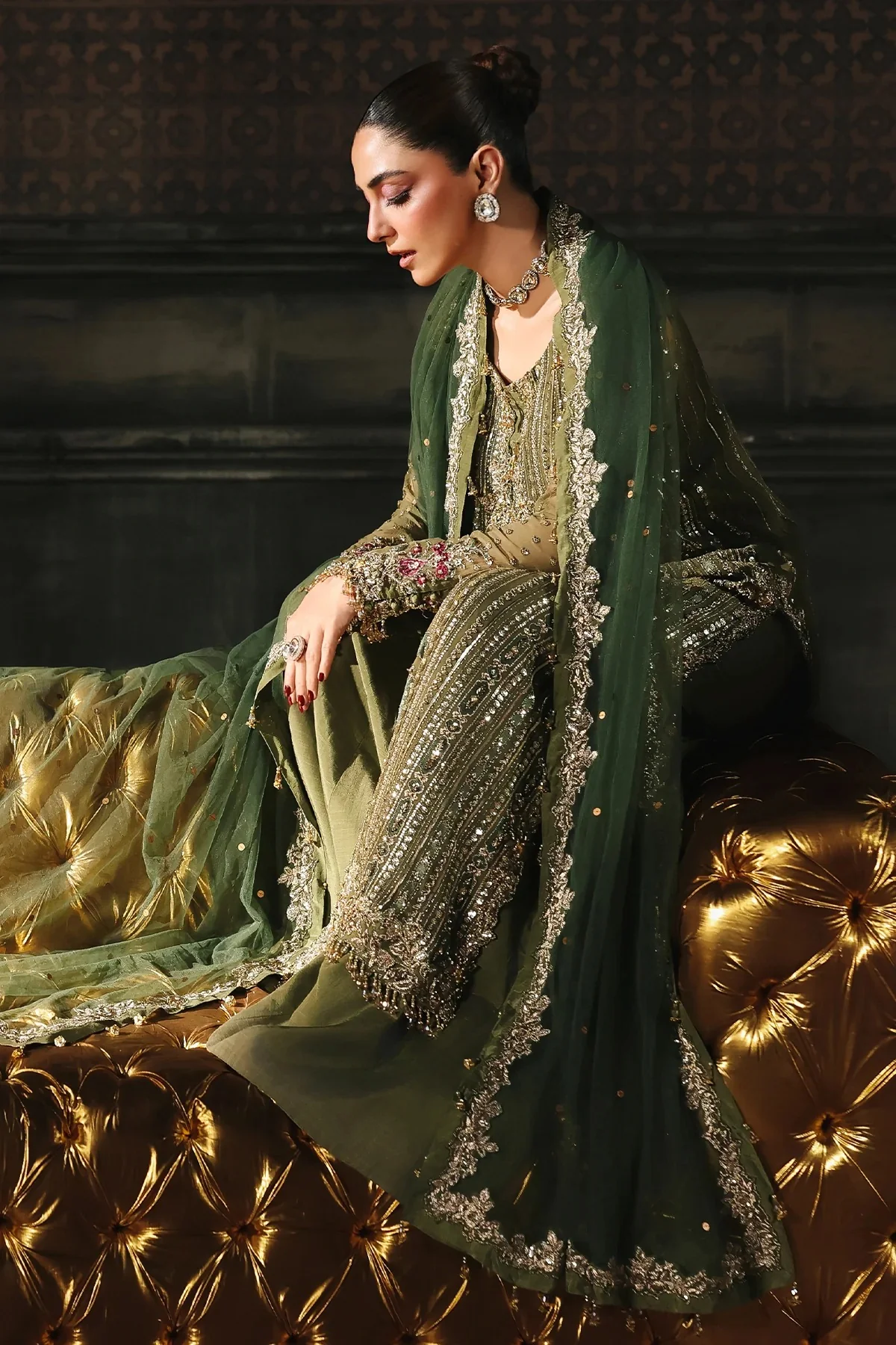 4-PC Charizma Unstitched Luxury Collection - Image 5