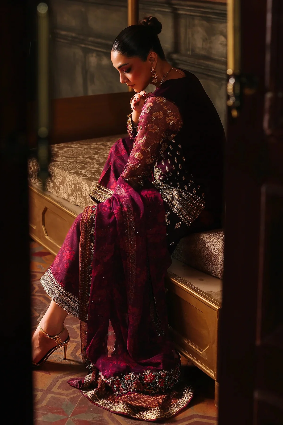 4-PC Charizma Unstitched Luxury Collection - Image 9