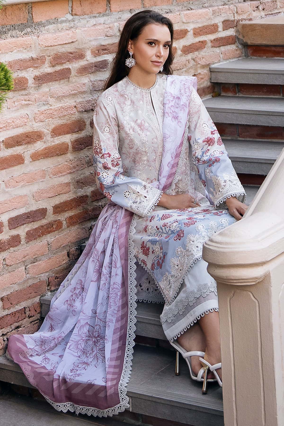Afrozeh Damask Lawn - Image 6