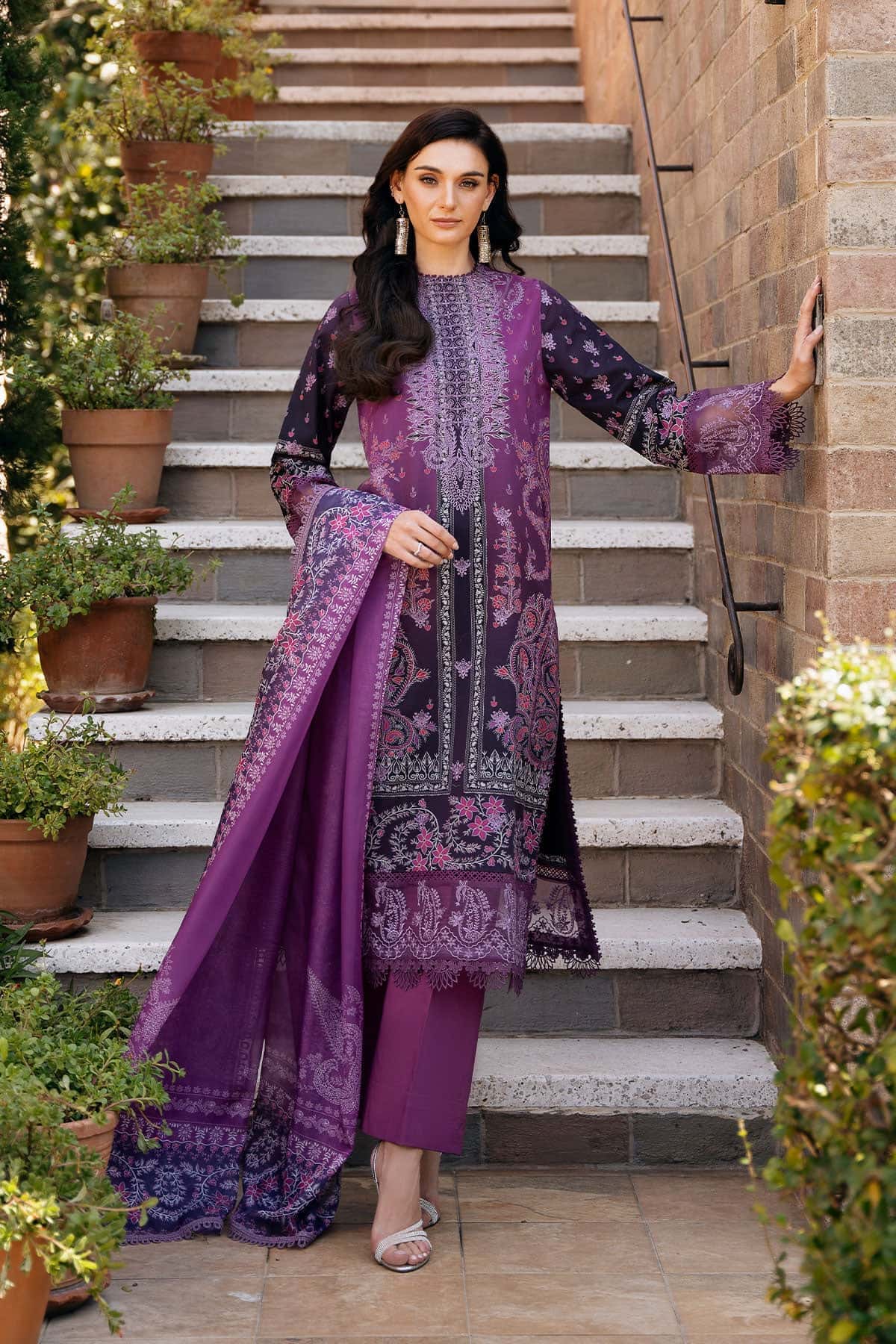 Afrozeh Damask Lawn