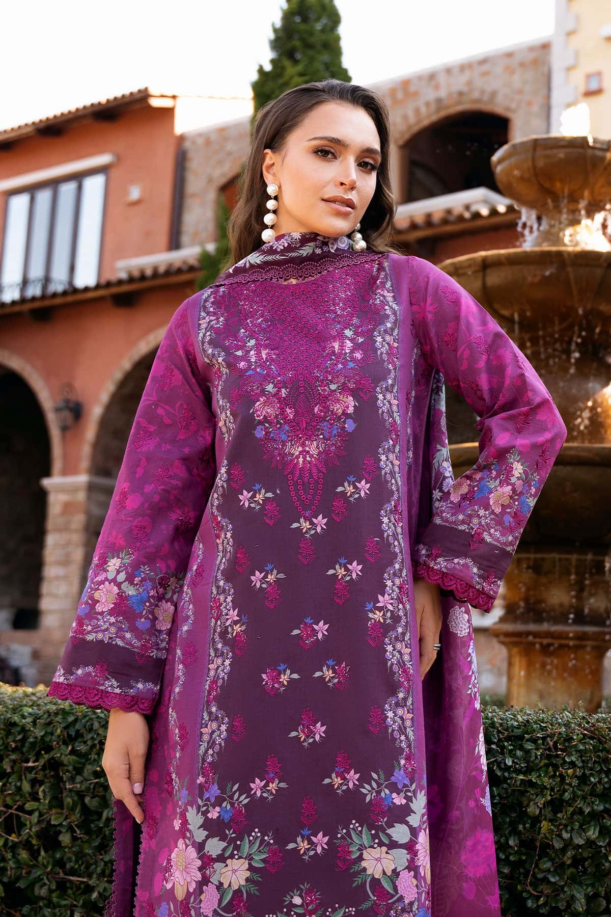 Afrozeh Damask Lawn - Image 3