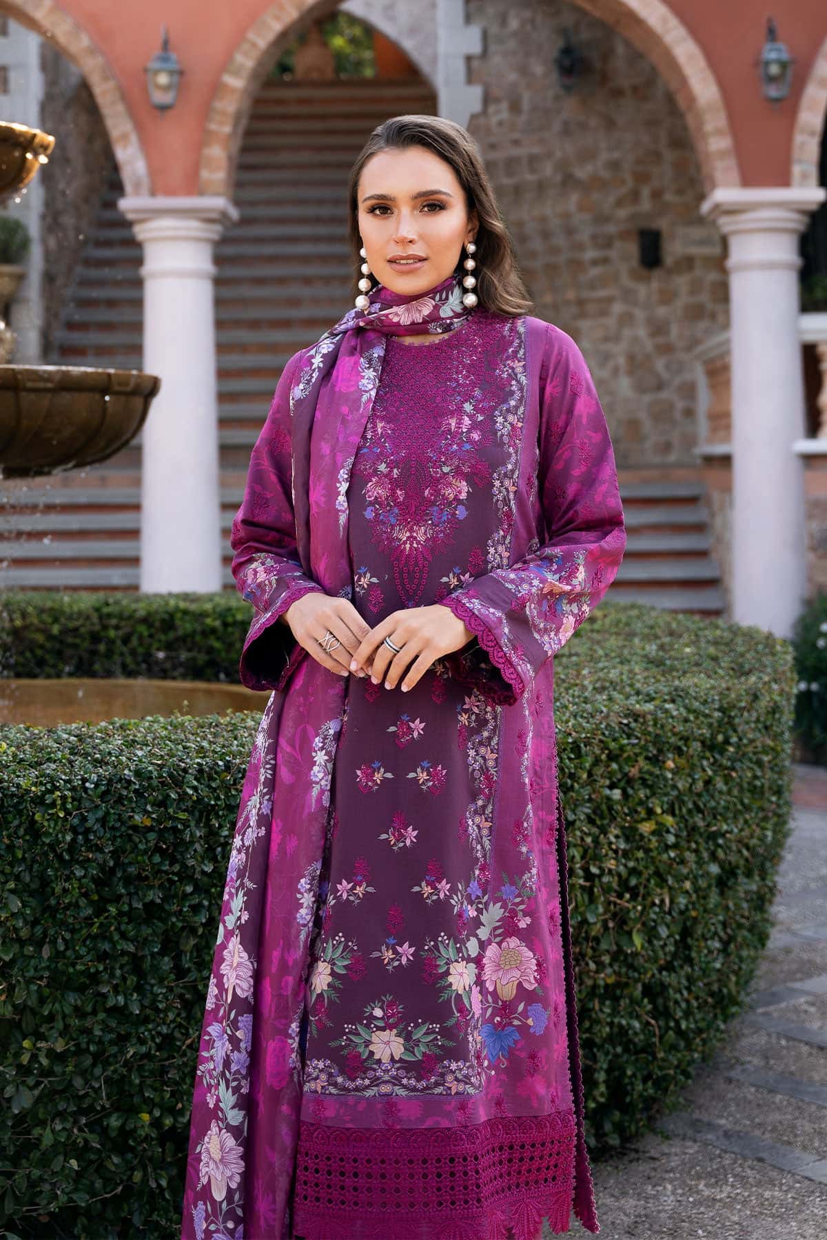 Afrozeh Damask Lawn - Image 5