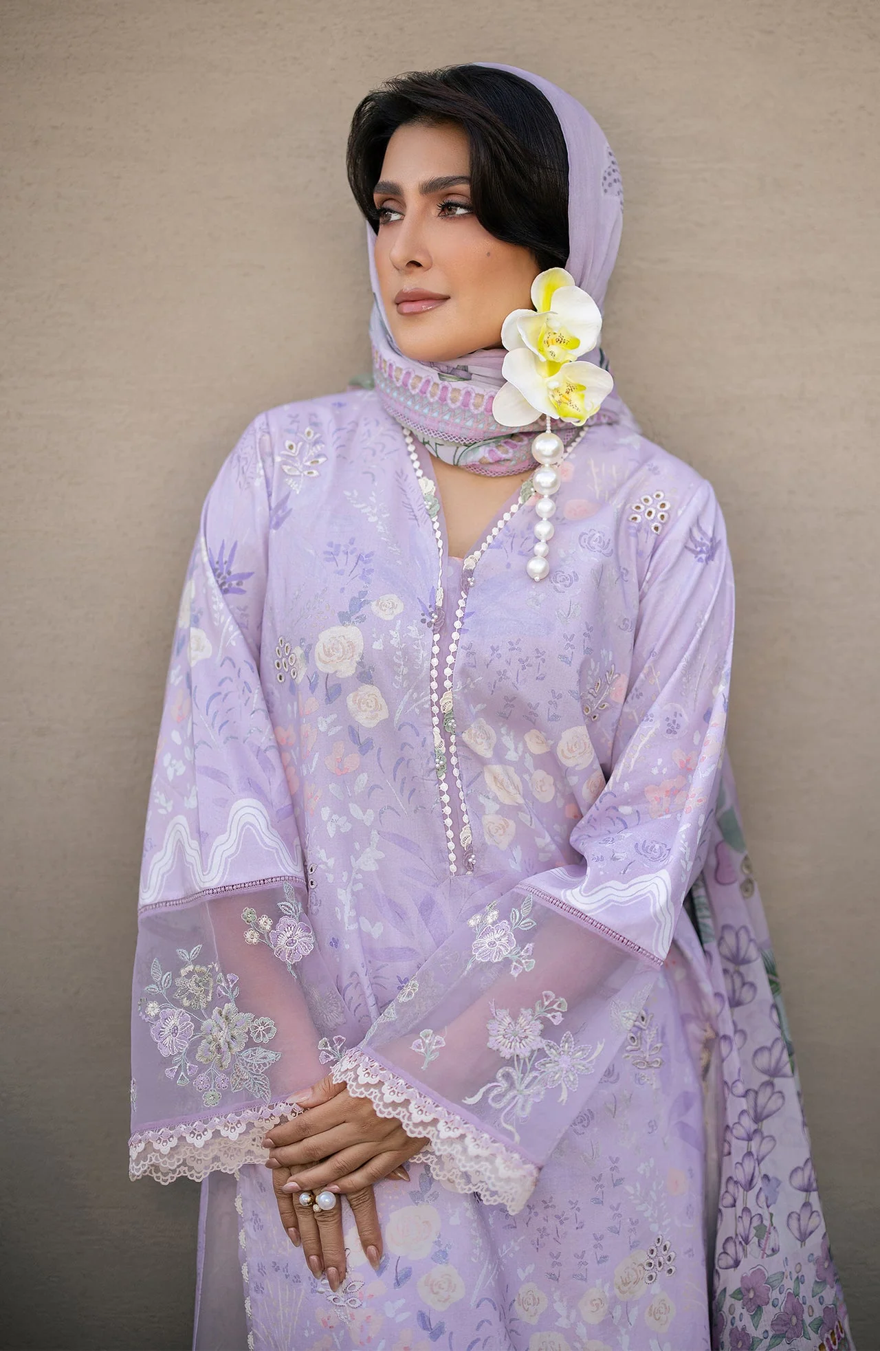 Afsanah Embroidered  Lawn - Image 6