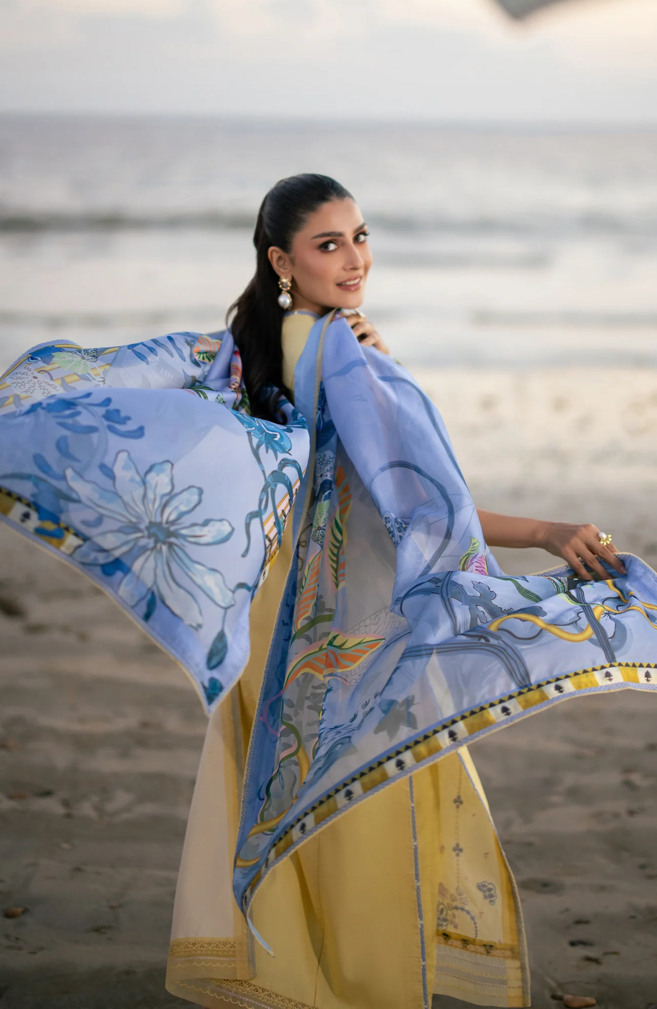 Afsanah Unstitched Lawn - Image 2