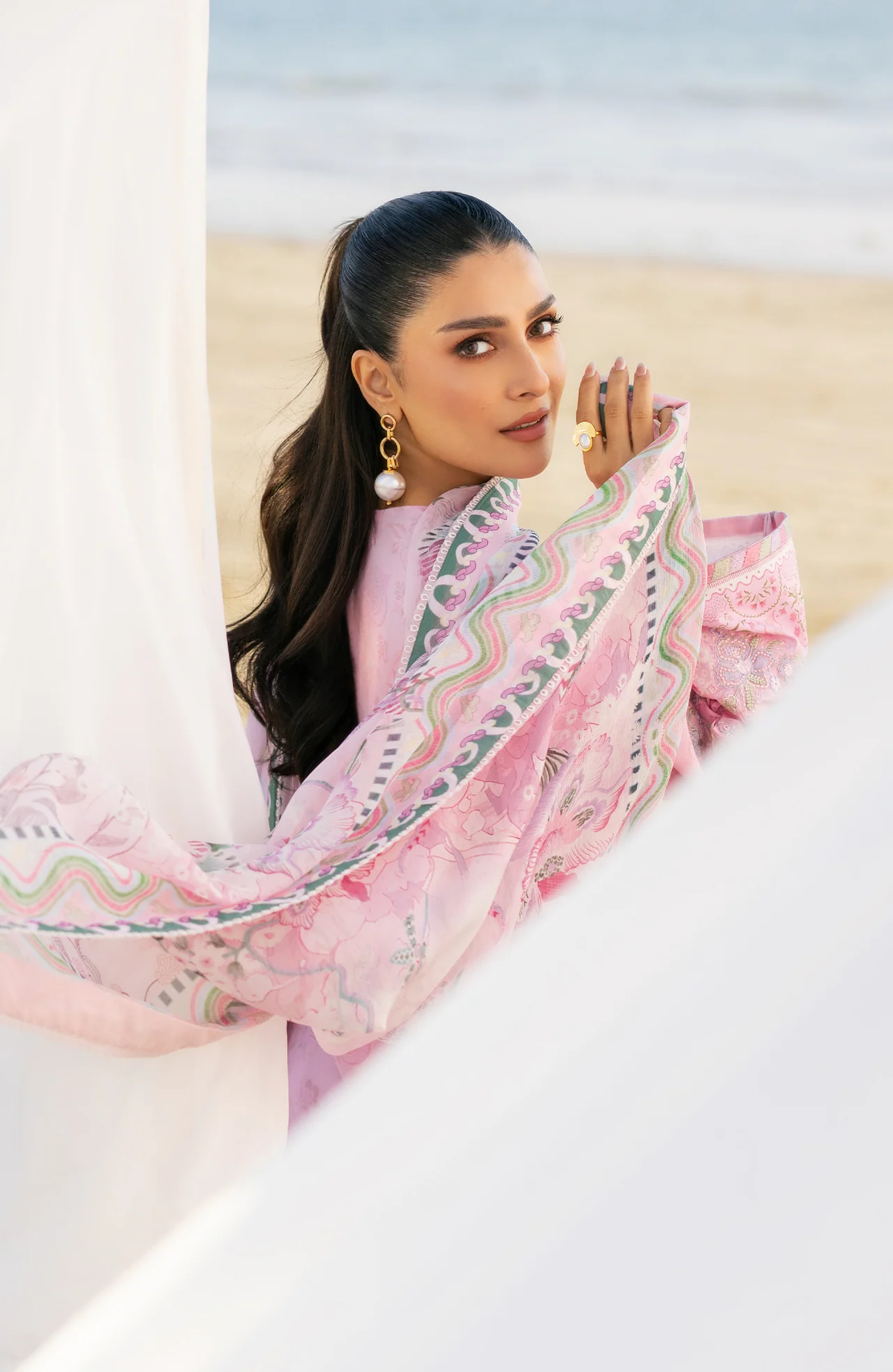 Afsanah Unstitched Lawn - Image 3