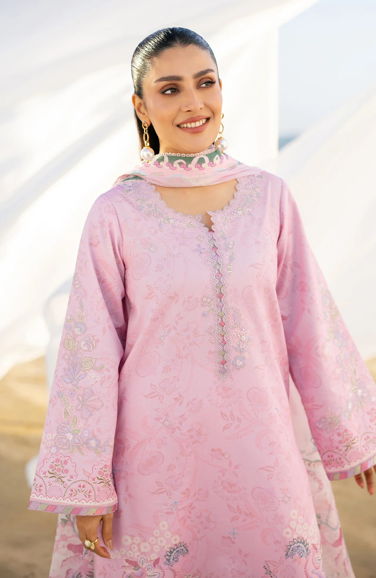 Afsanah Unstitched Lawn - Image 5