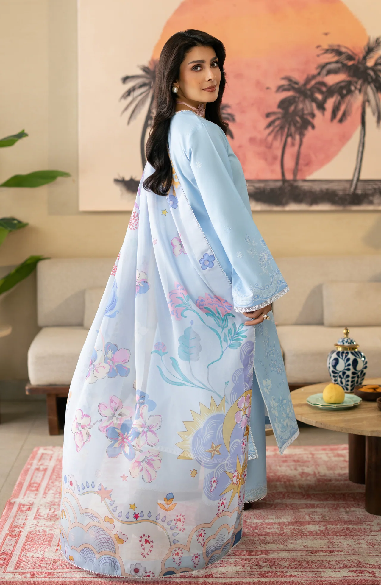 Afsanah Unstitched Lawn - Image 2