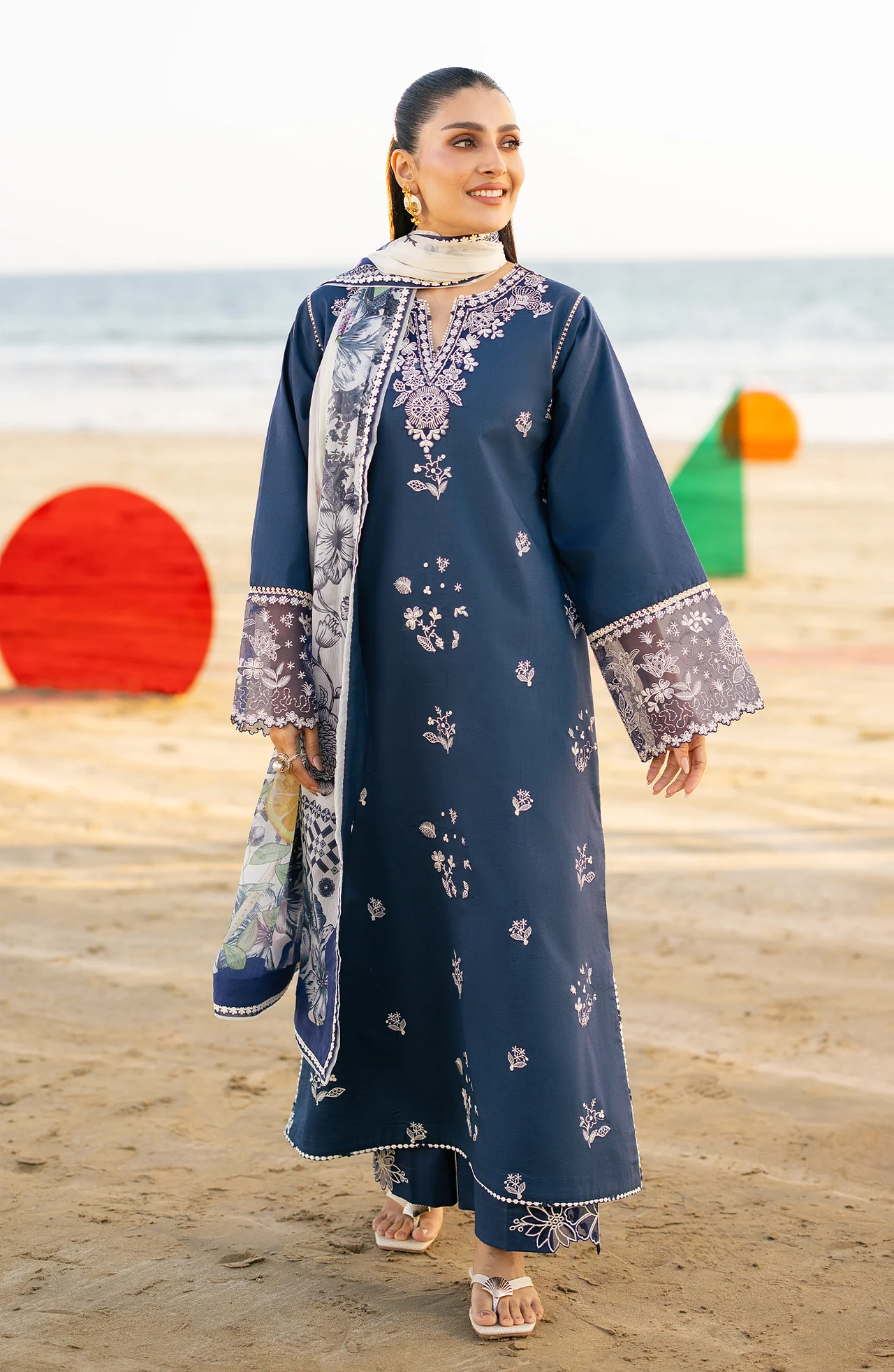 Afsanah Unstitched Lawn - Image 4