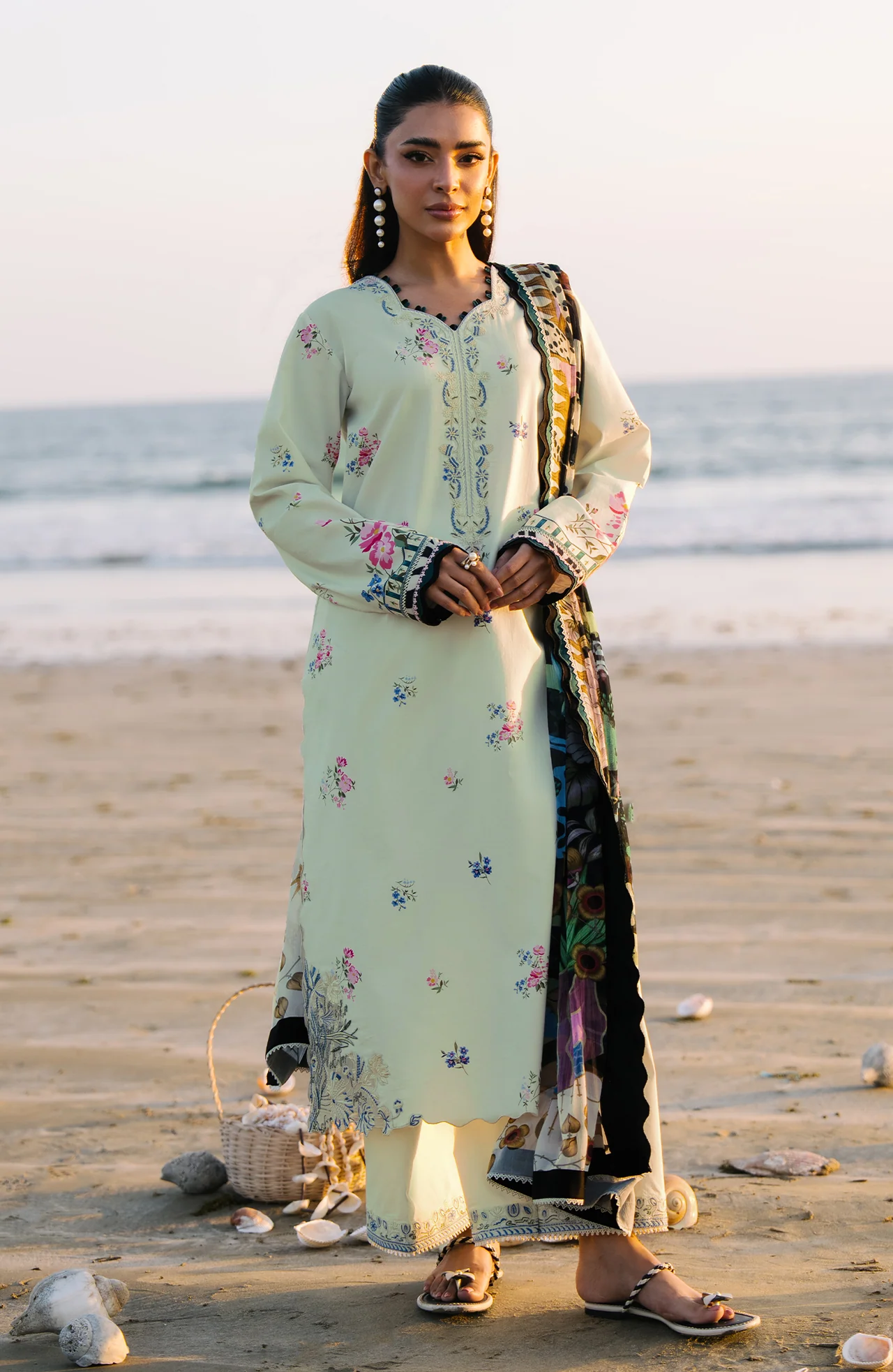 Afsanah Unstitched Lawn