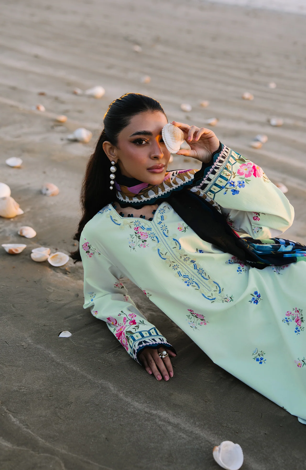 Afsanah Unstitched Lawn - Image 3