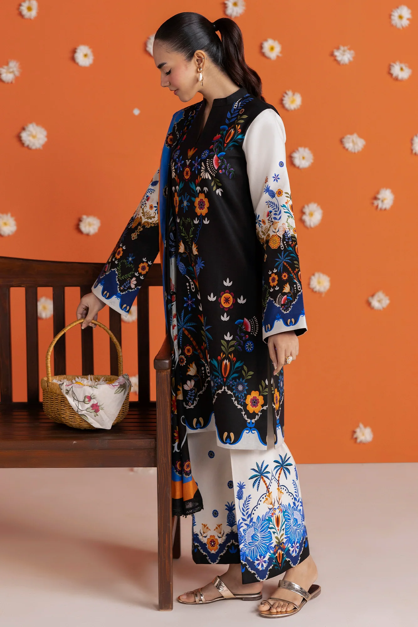 Amal Summer Prints 3 Pc - Image 4