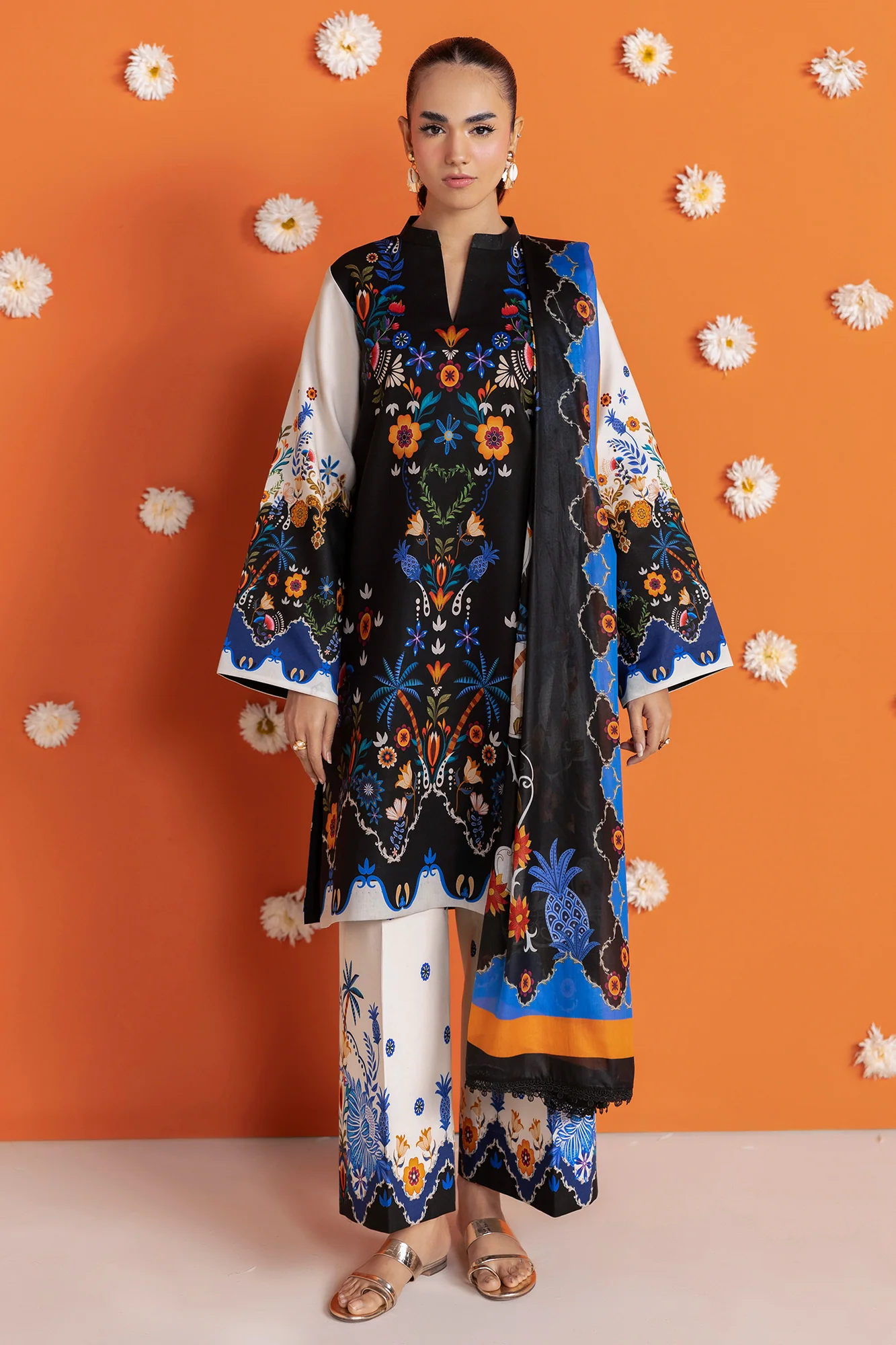 Amal Summer Prints 3 Pc - Image 5