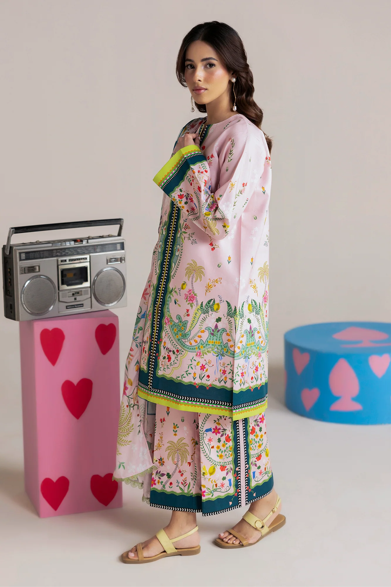 Amal Summer Prints 3 Pc - Image 4
