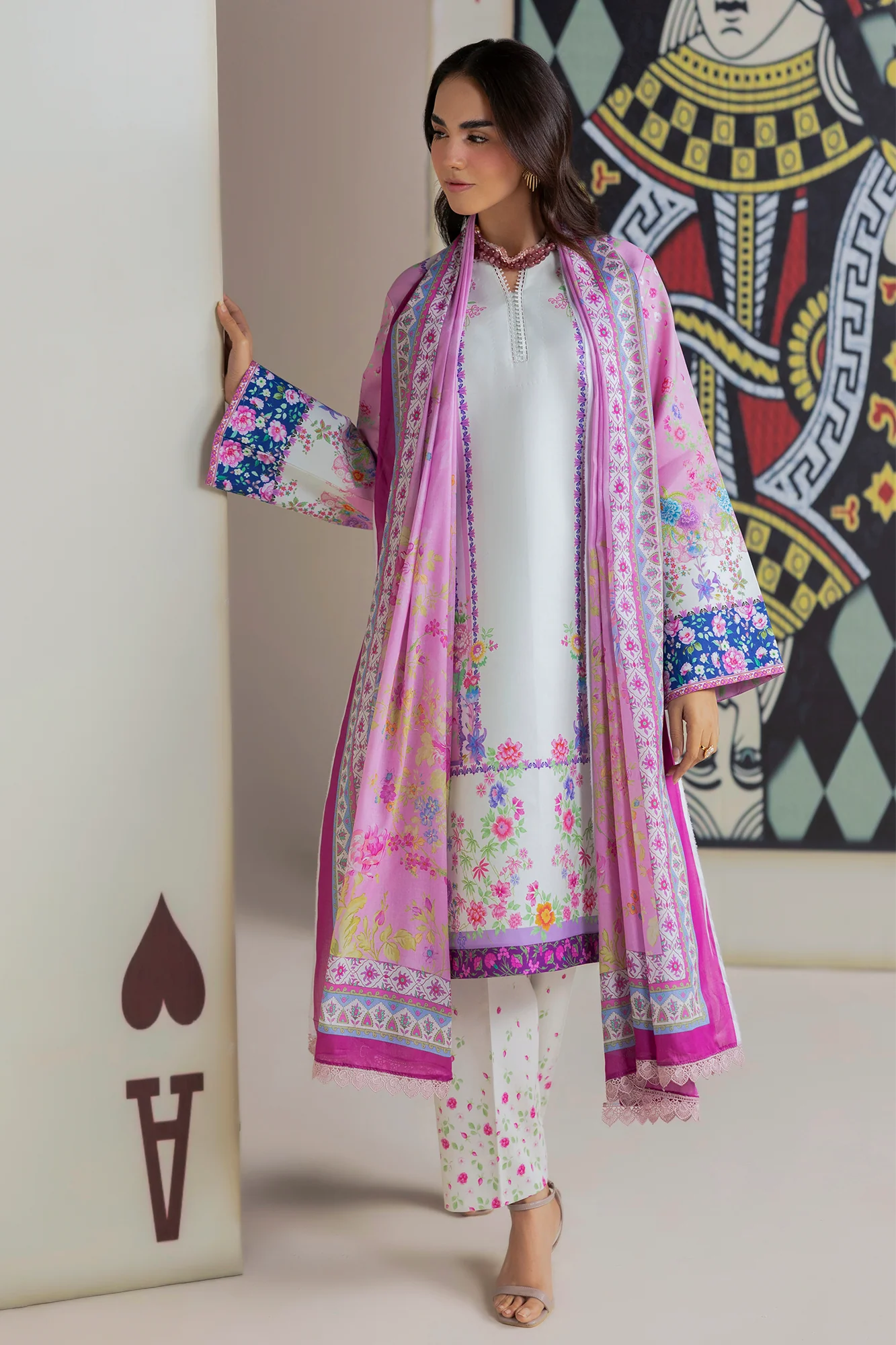 Amal Summer Prints 3 Pc - Image 4