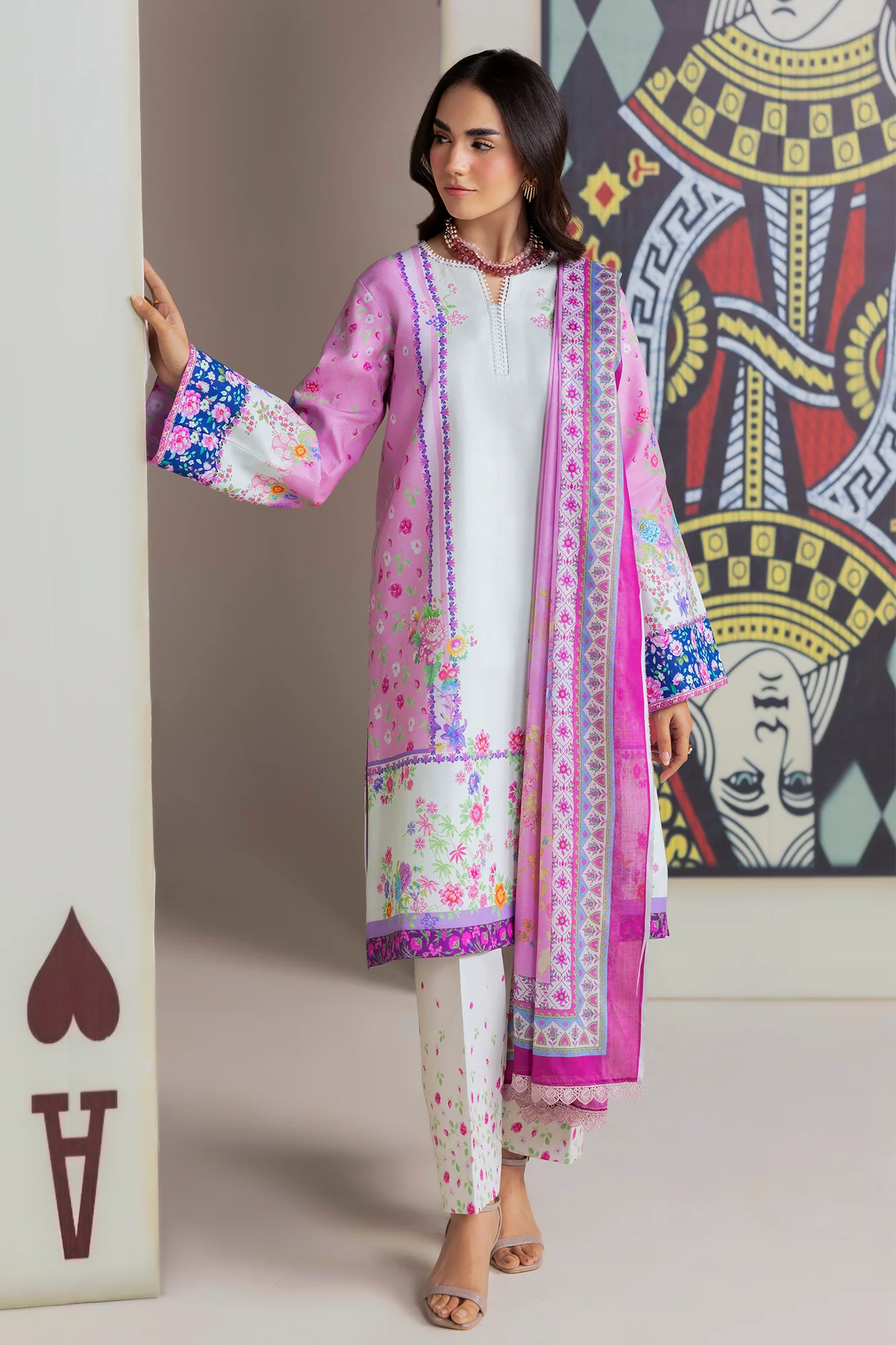 Amal Summer Prints 3 Pc - Image 5