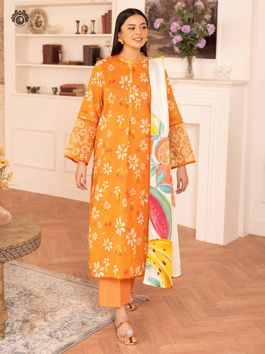 Asha 3 PC UNSTITCHED
