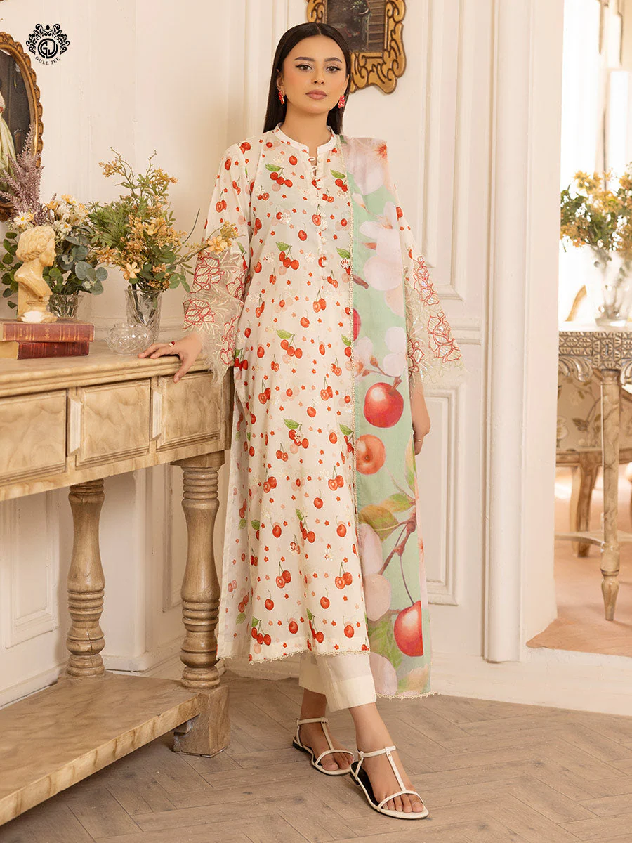 Asha 3 PC UNSTITCHED