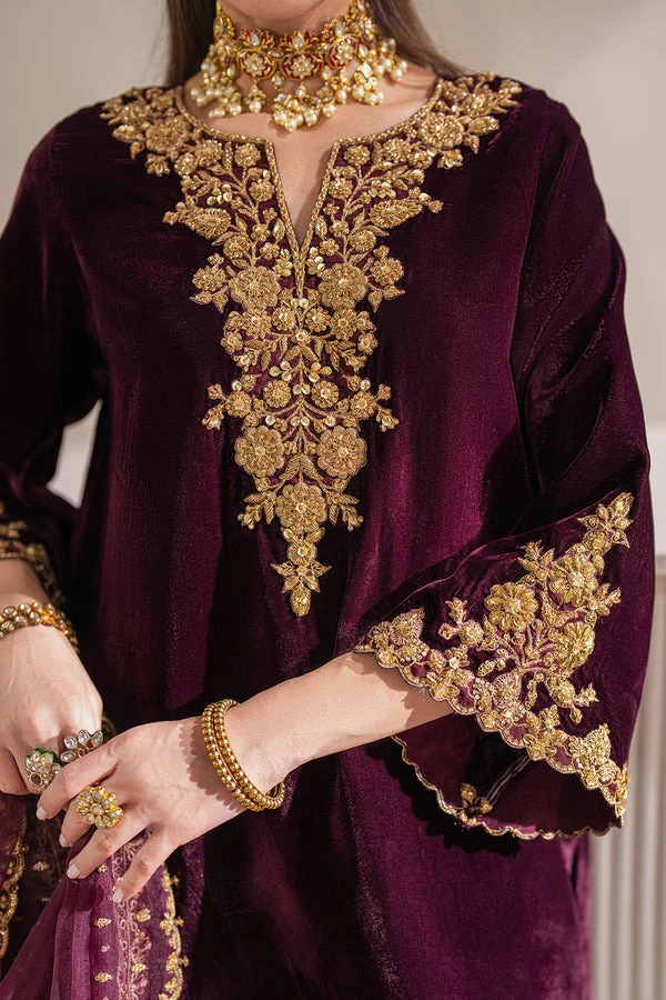 BAROQUE EMBROIDERED VELVET PR-1023 - Image 3