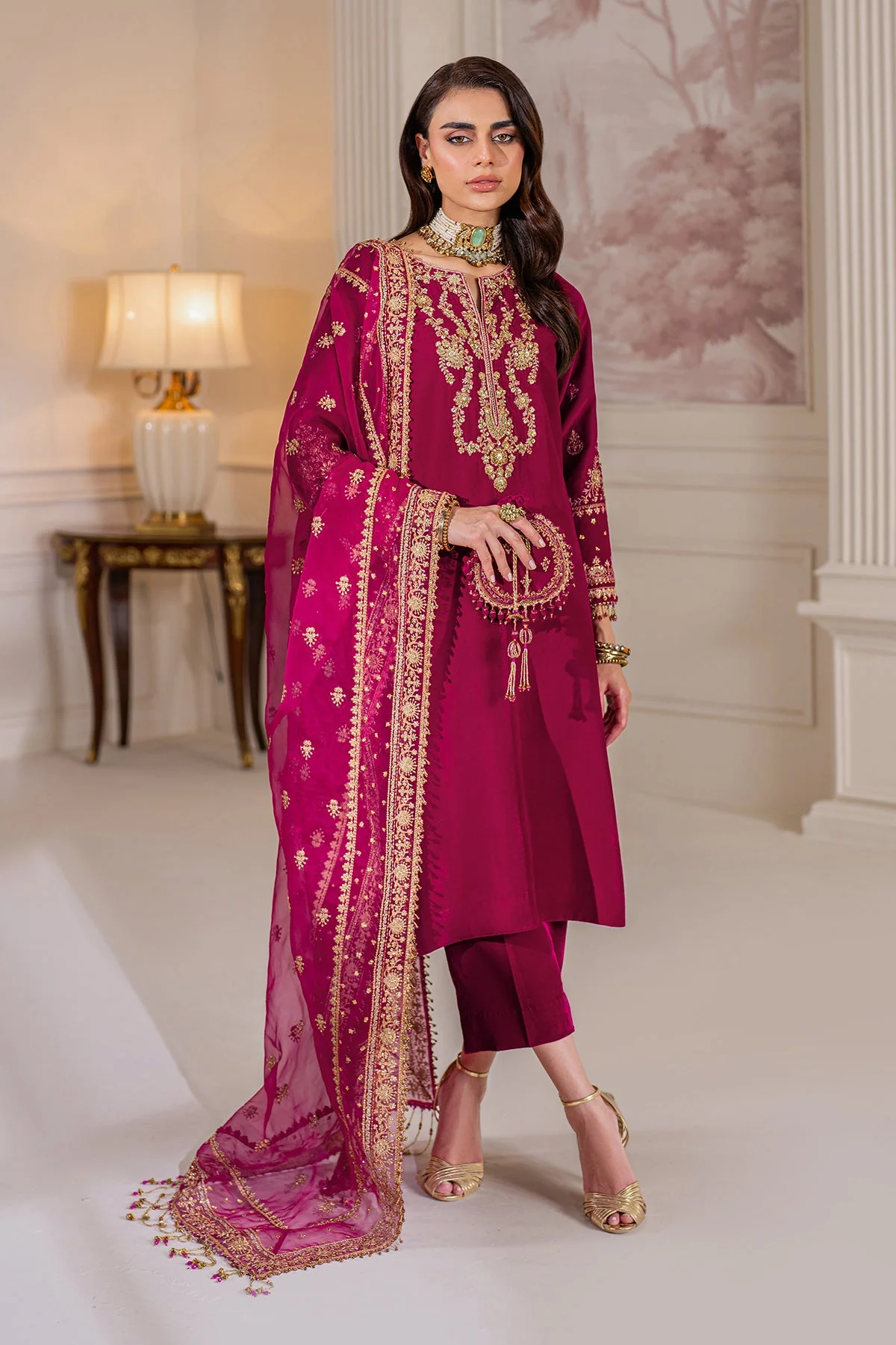 BAROQUE || EMBROIDERED VELVET PR-D1020 - Image 3