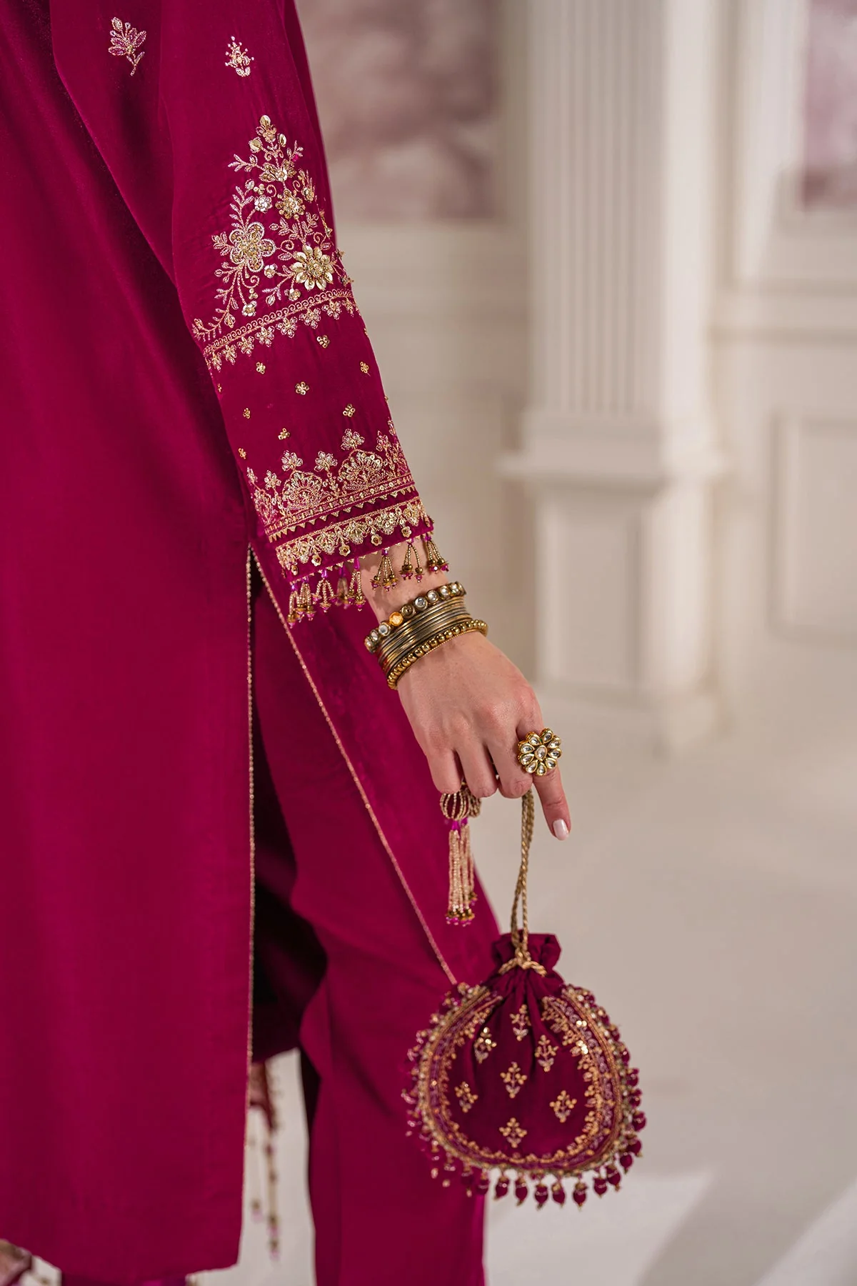 BAROQUE || EMBROIDERED VELVET PR-D1020 - Image 5