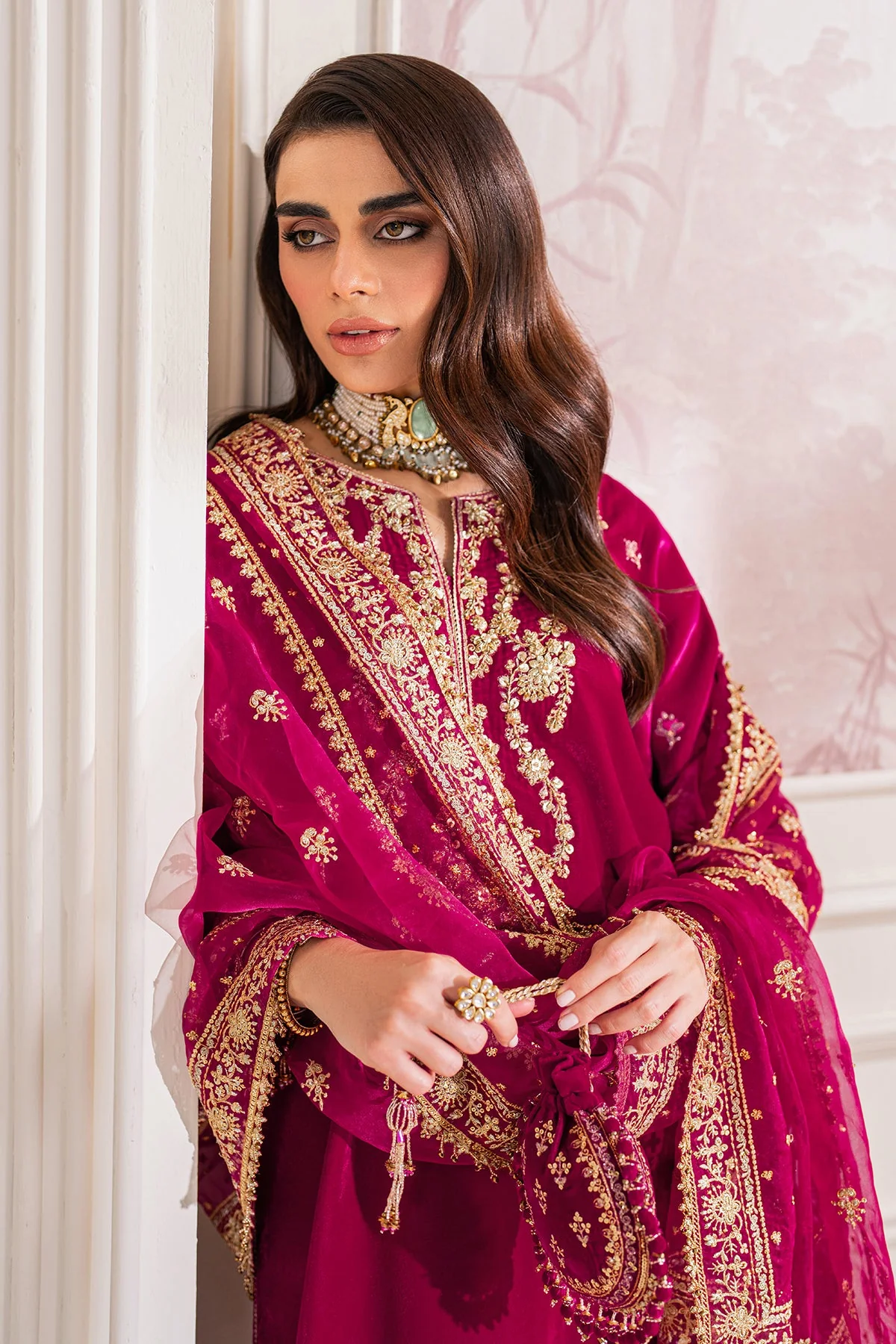 BAROQUE || EMBROIDERED VELVET PR-D1020 - Image 8