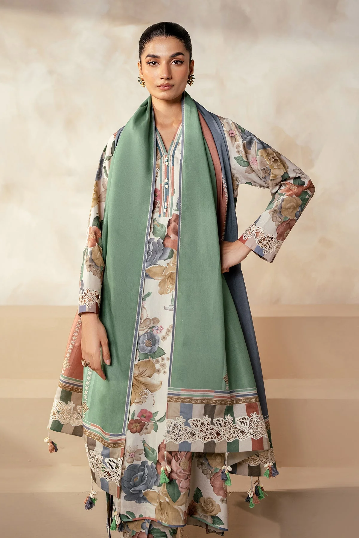 EMBROIDERED KHADDAR (Pret) - Image 4