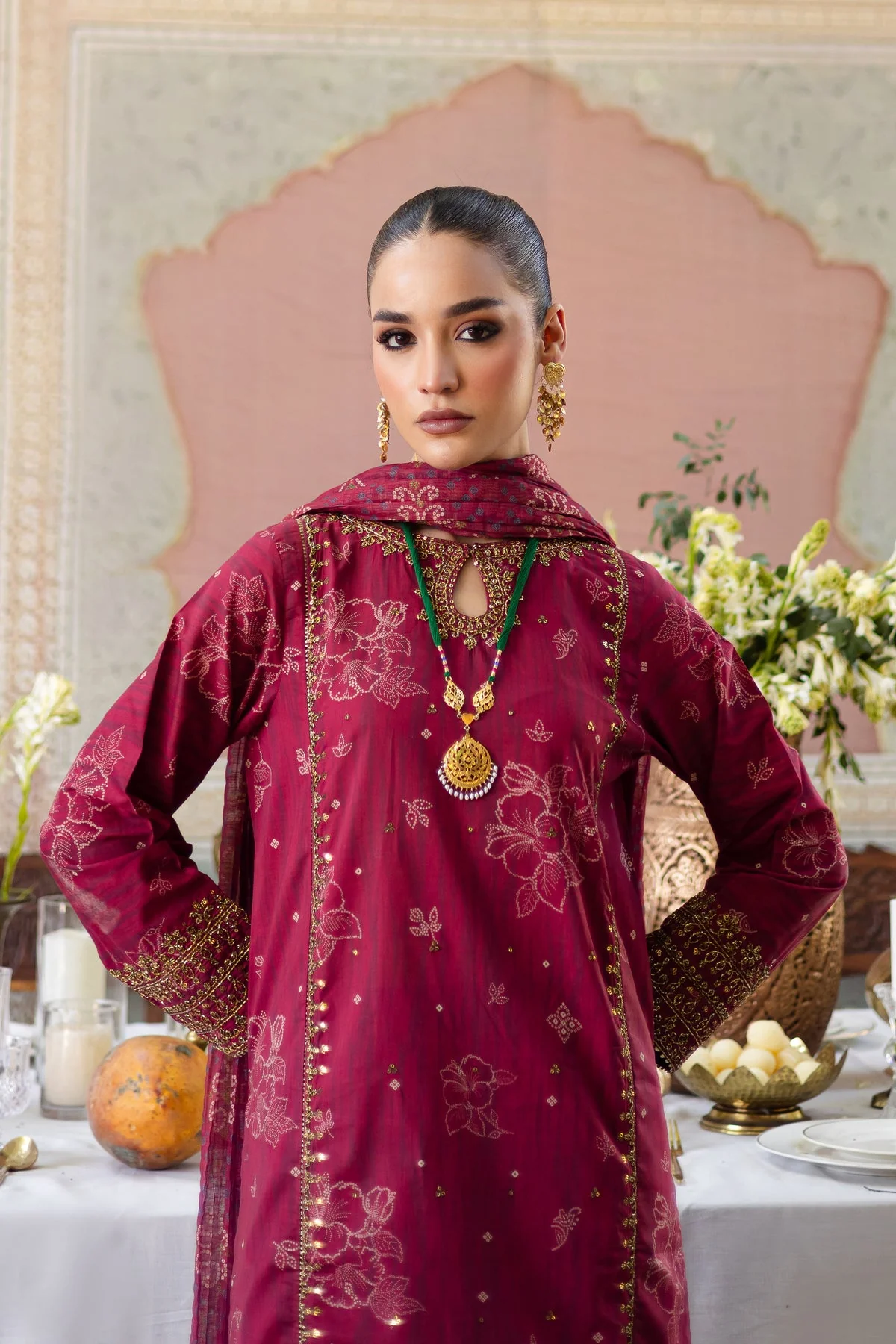Bhandni 3Pc- Printed Lawn Dress - Image 3