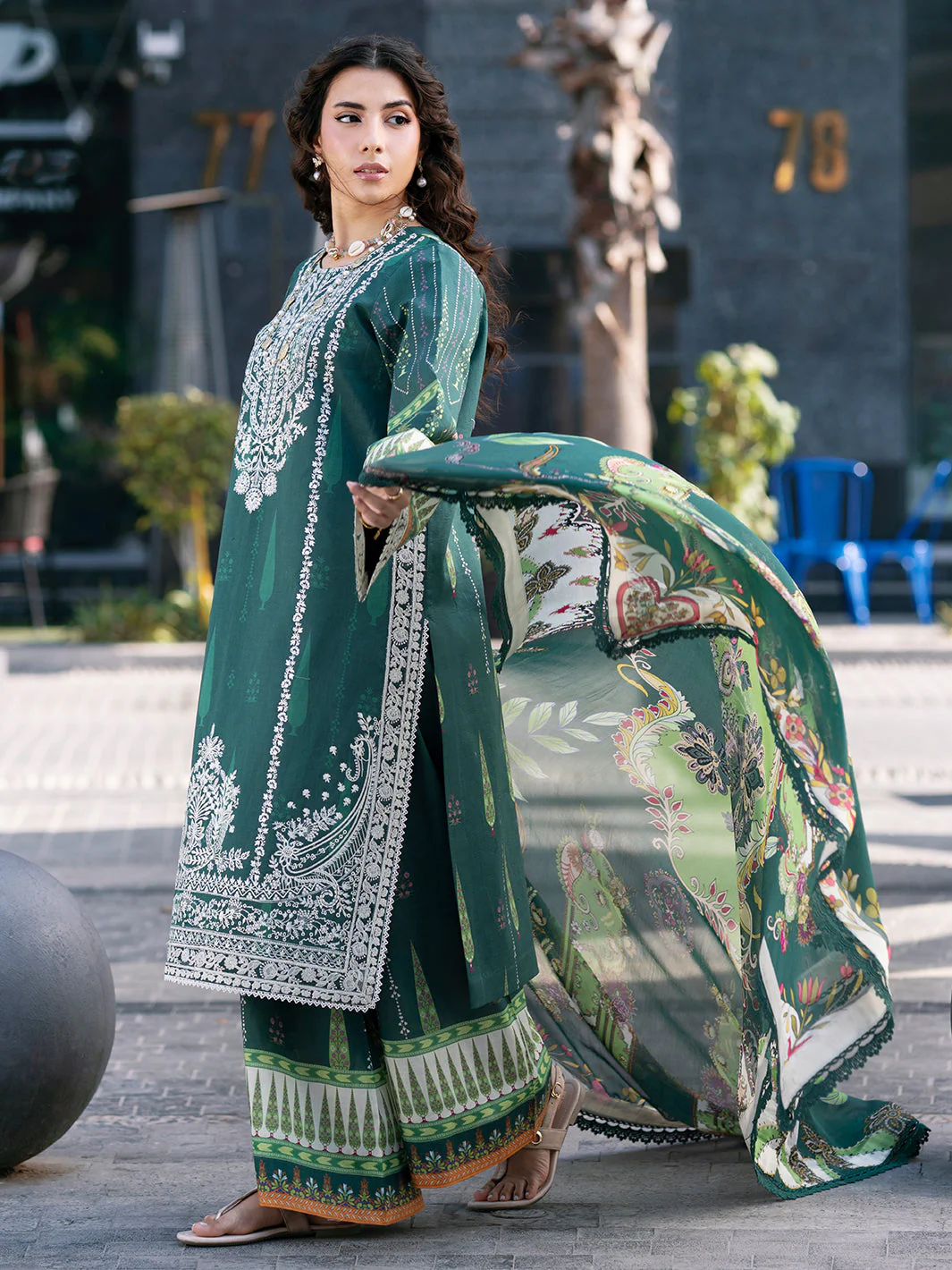 Broadway Luxury 3 PC Lawn - Image 4