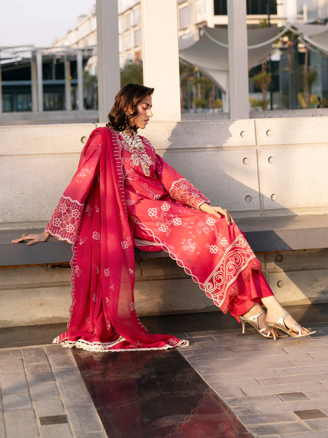 Broadway Luxury 3 PC Lawn - Image 5