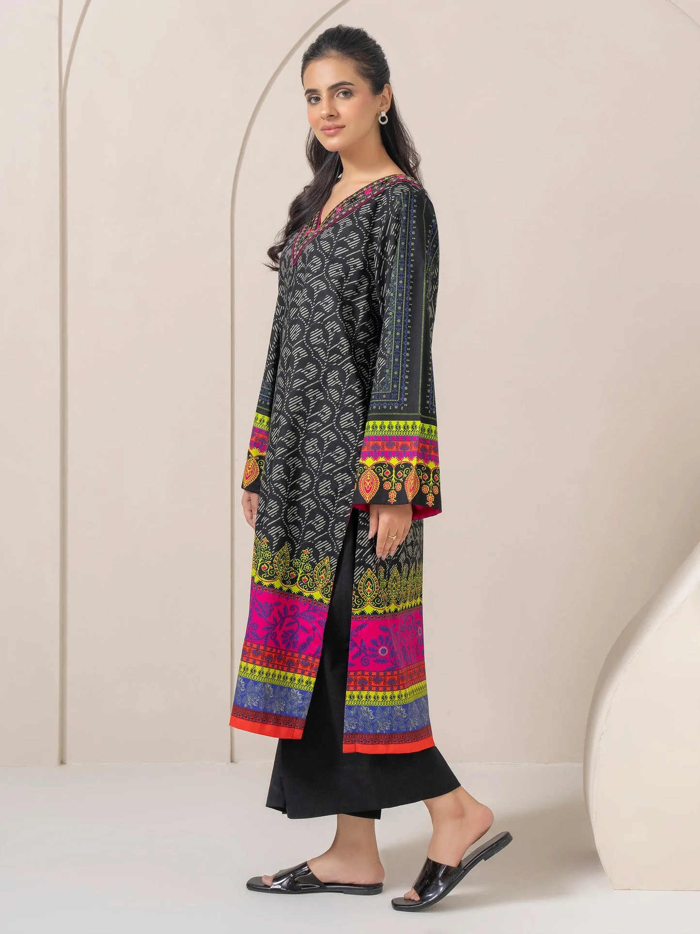 Cambric Shirt-Embroidered (Pret) - Image 3
