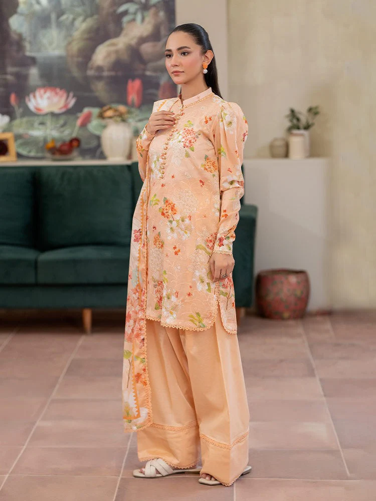 CHIKANKARI Digital Printed Lawn Suit - Image 2
