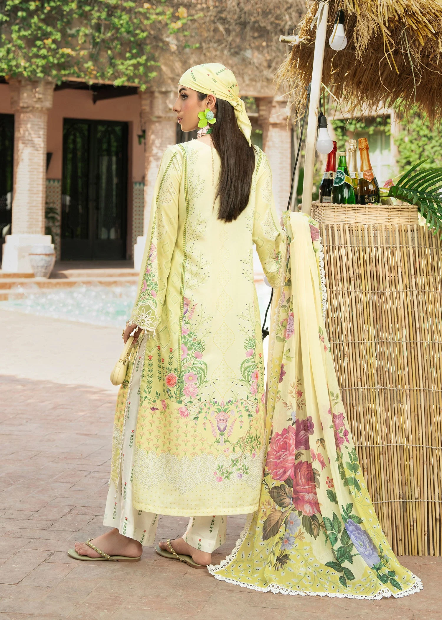 Cocktail Summer Print Lawn - Image 2