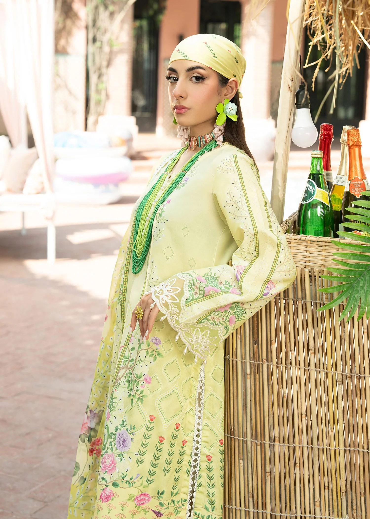 Cocktail Summer Print Lawn - Image 3