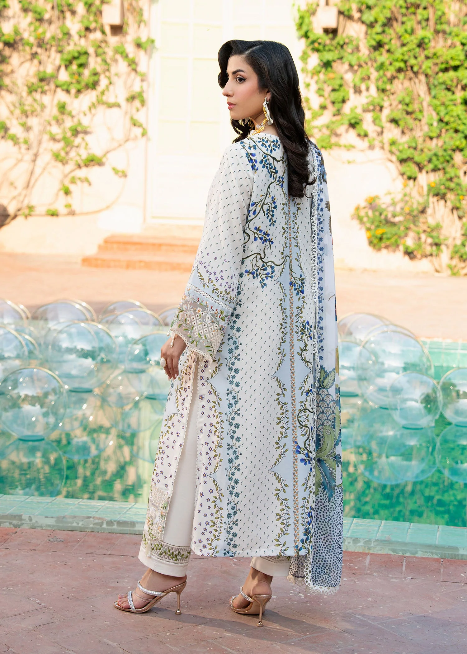 Cocktail Summer Print Lawn - Image 2