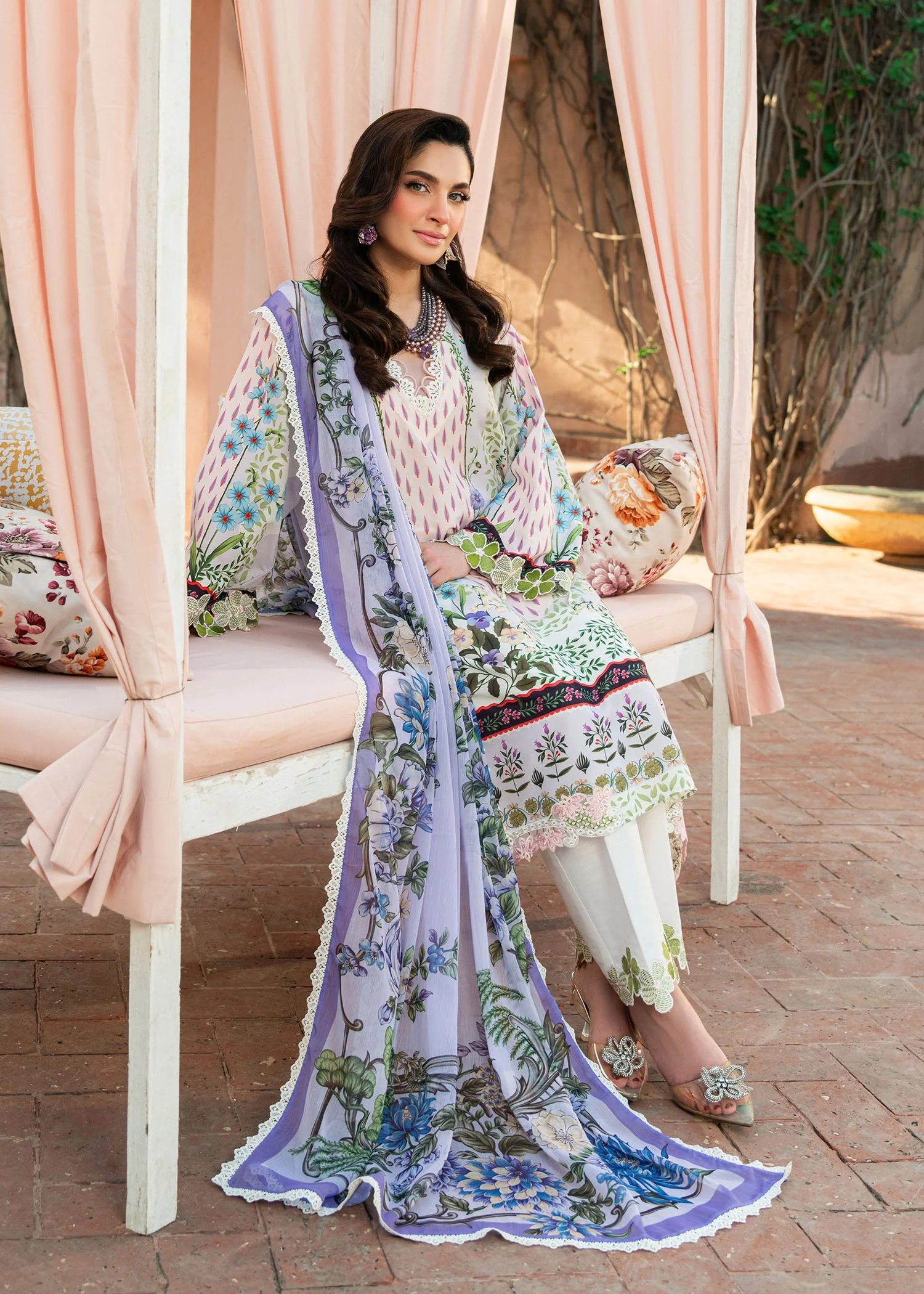 Cocktail Summer Print Lawn - Image 4