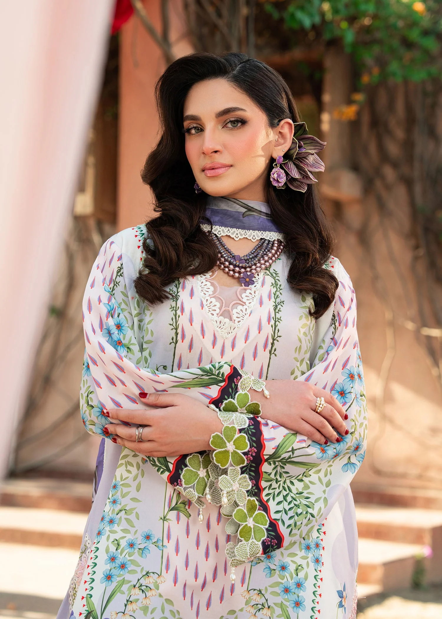 Cocktail Summer Print Lawn - Image 6
