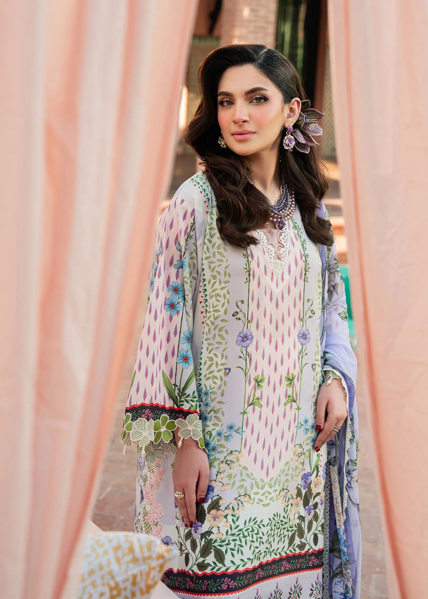 Cocktail Summer Print Lawn - Image 7
