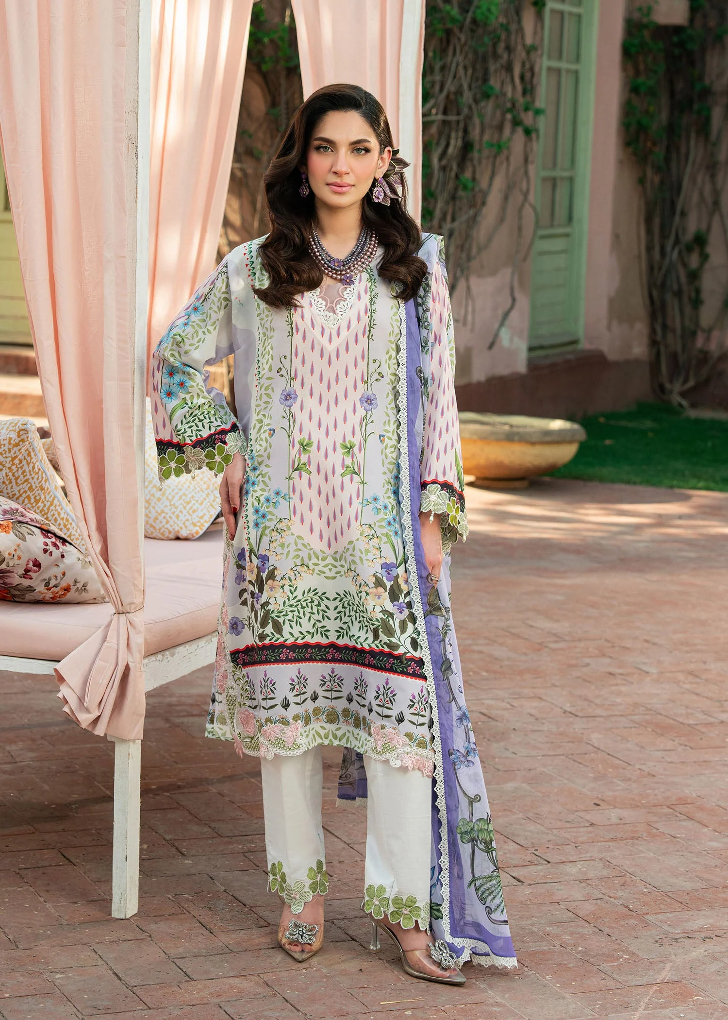 Cocktail Summer Print Lawn - Image 8
