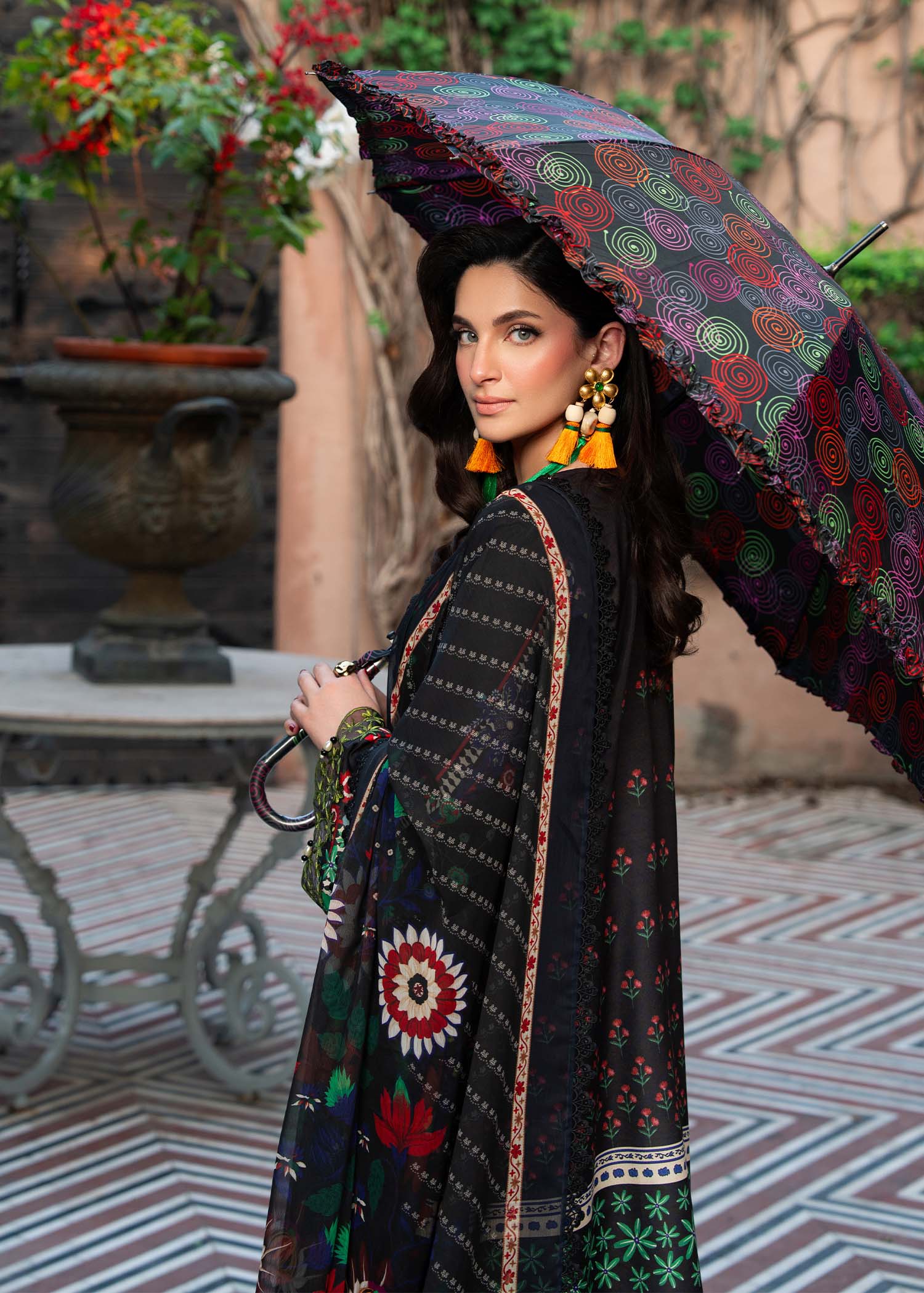 Cocktail Summer Print Lawn - Image 10