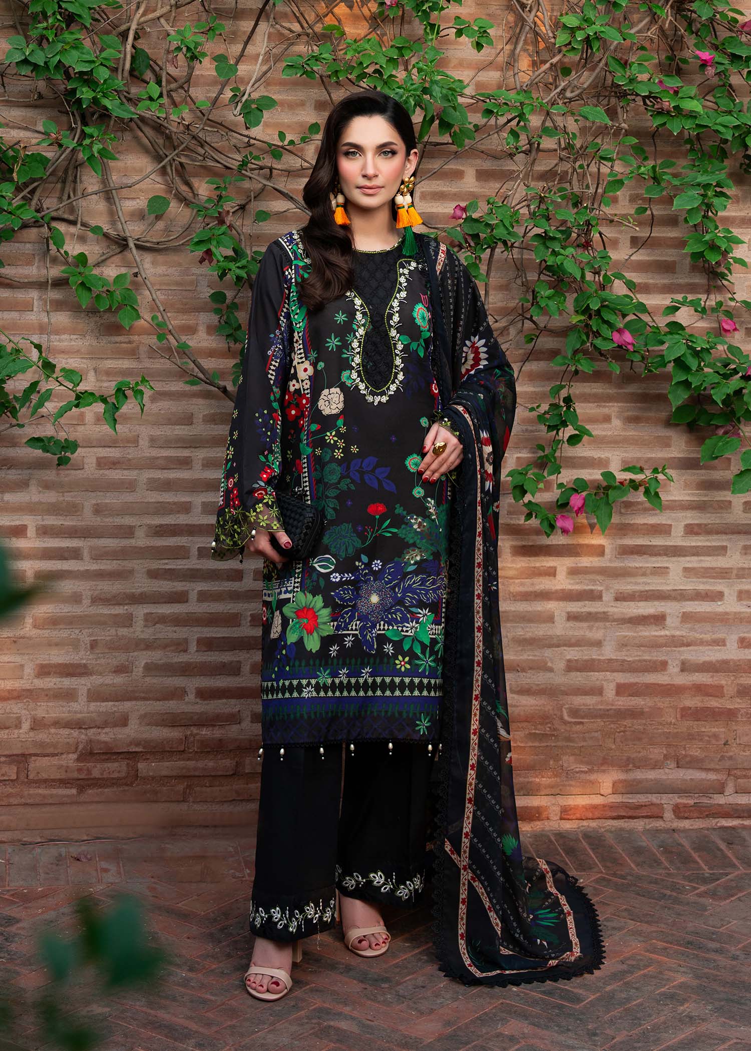 Cocktail Summer Print Lawn - Image 5