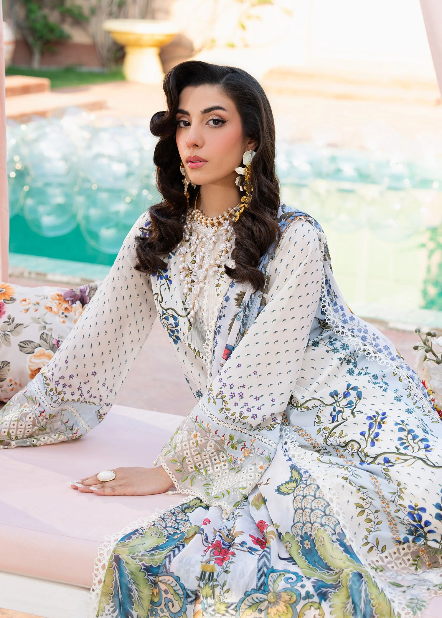 Cocktail Summer Print Lawn - Image 4