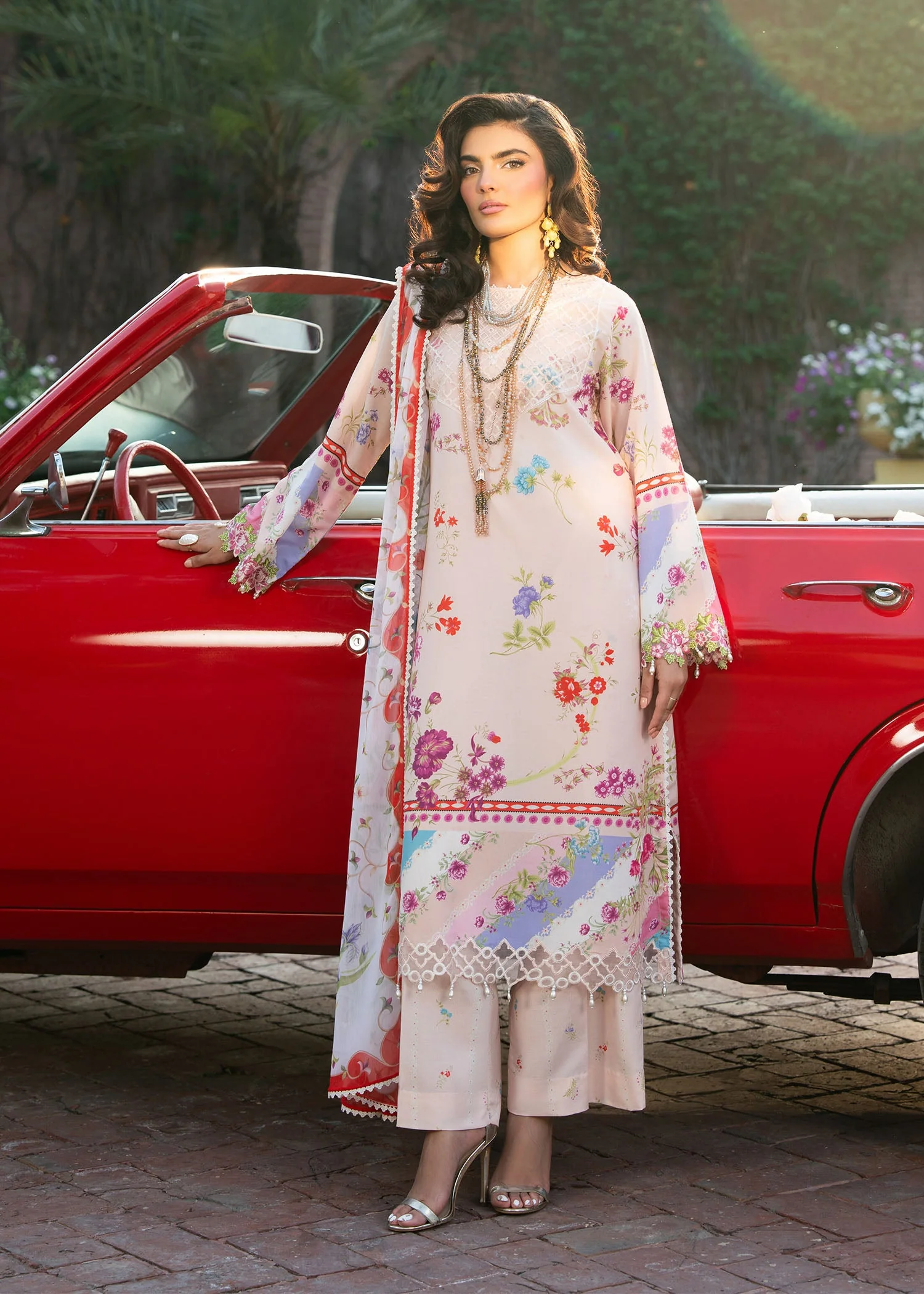 Cocktail Summer Print Lawn - Image 6