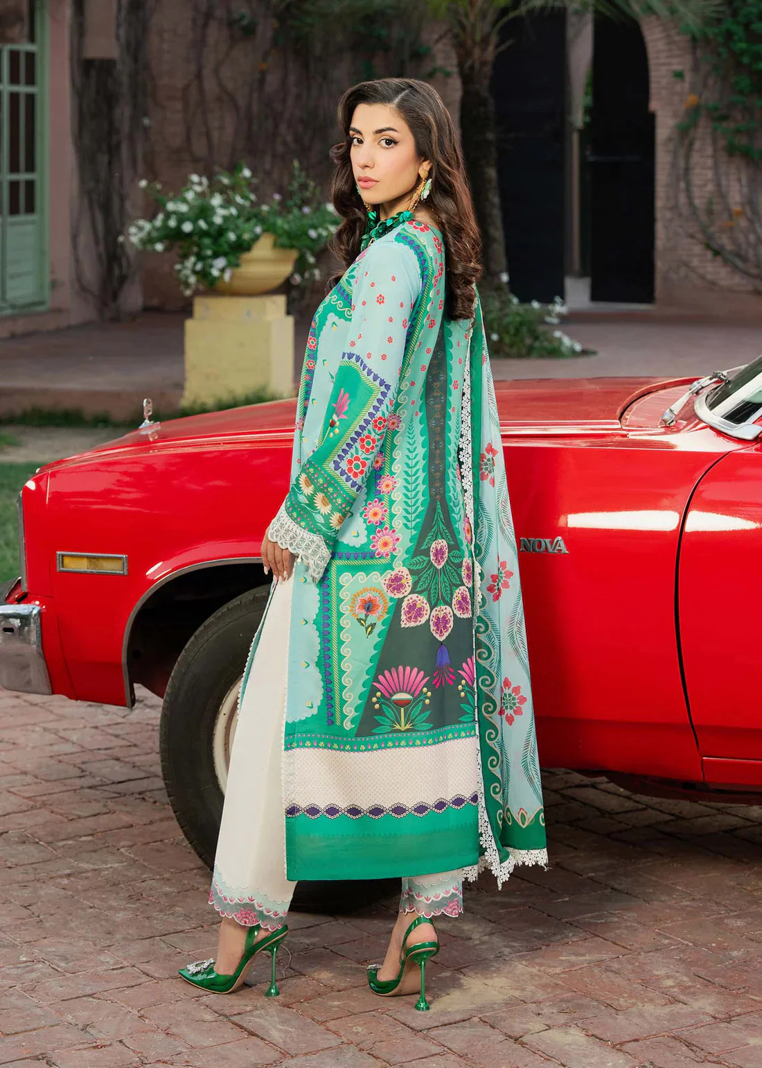 Cocktail Summer Print Lawn - Image 2