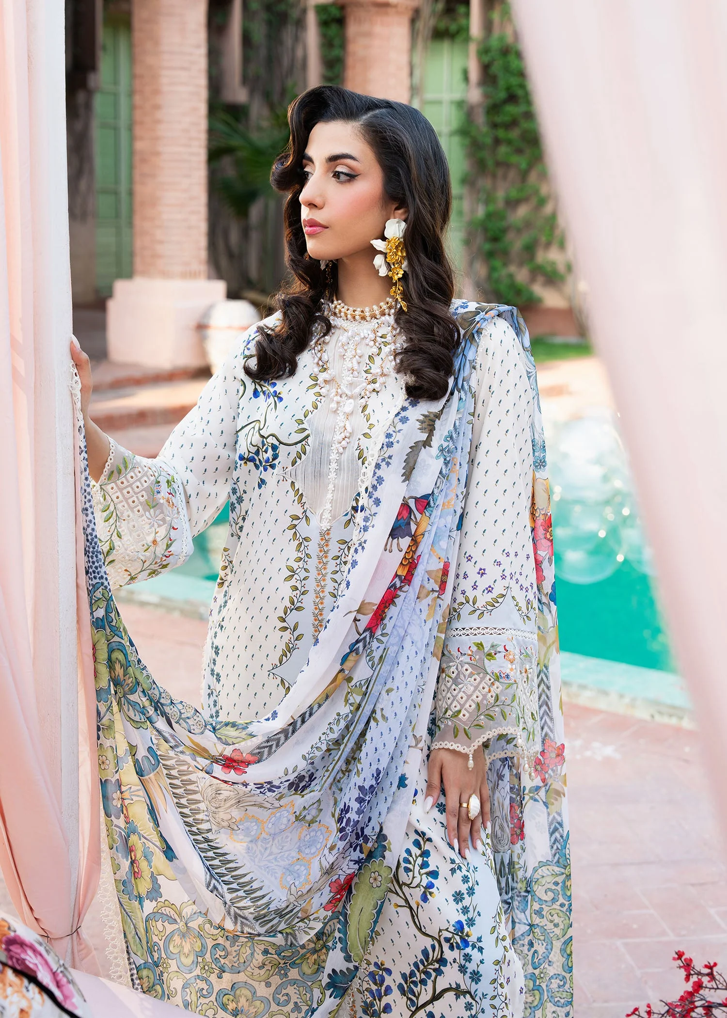 Cocktail Summer Print Lawn - Image 7
