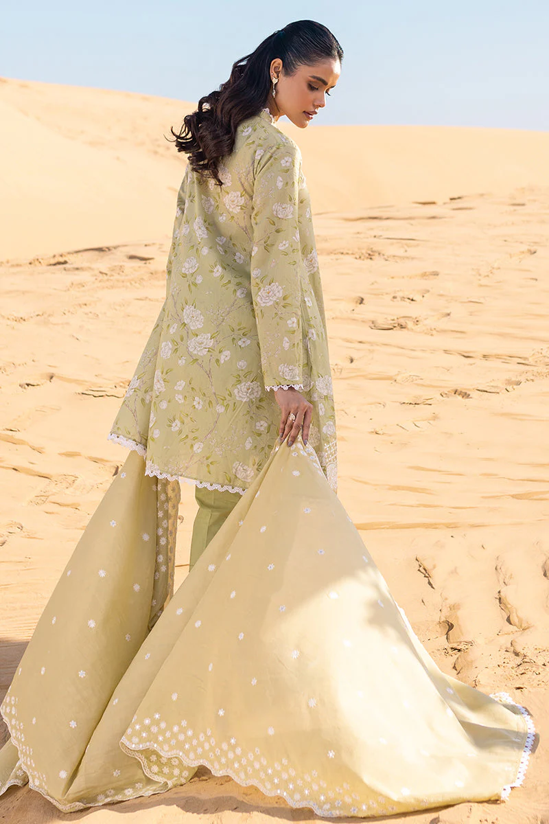 CROSS STITCH || IVY VERDELL-3 PIECE PRINTED LAWN SUIT - Image 2