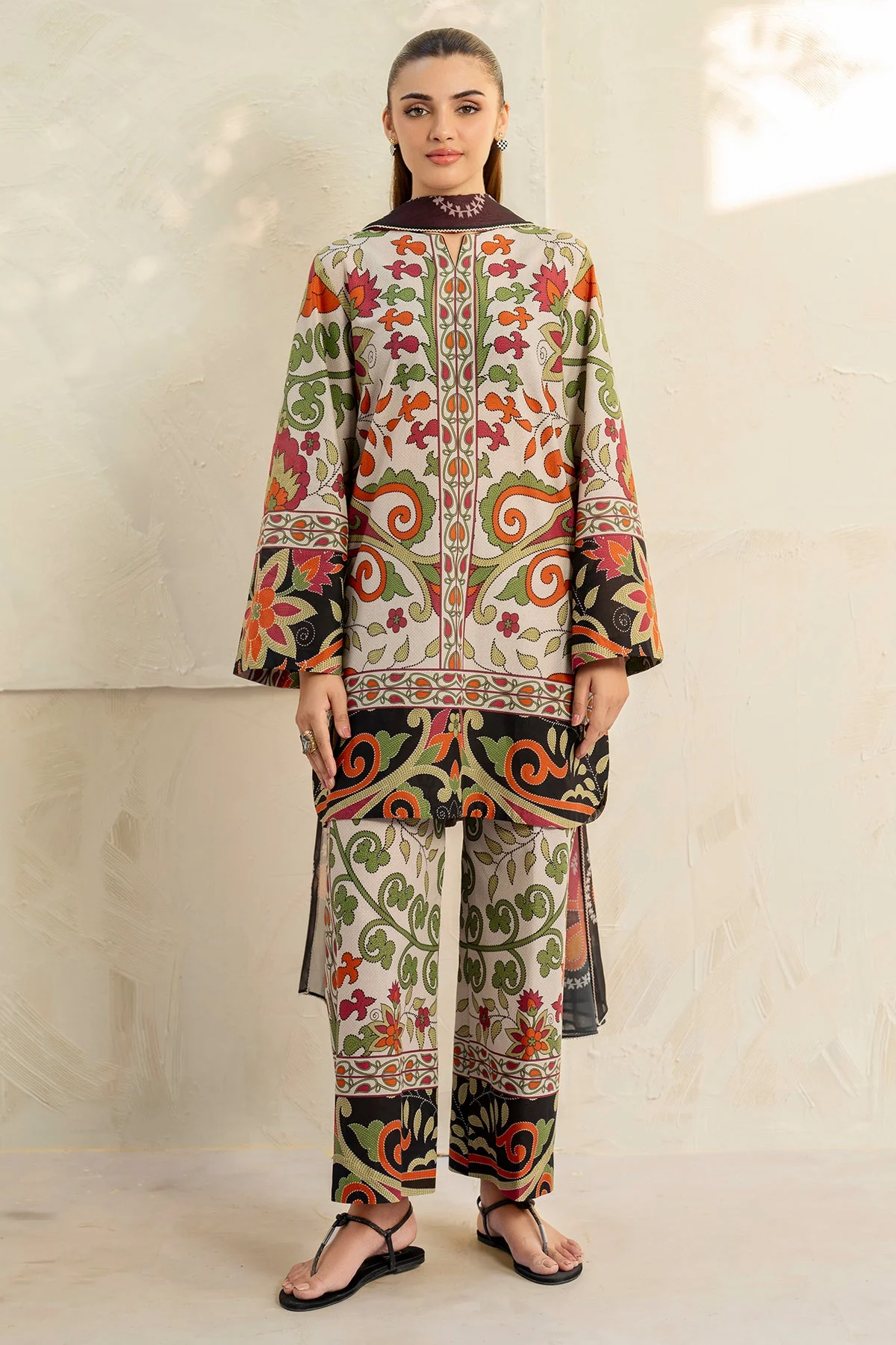 Unstitched Digital Printed Lawn - Image 3