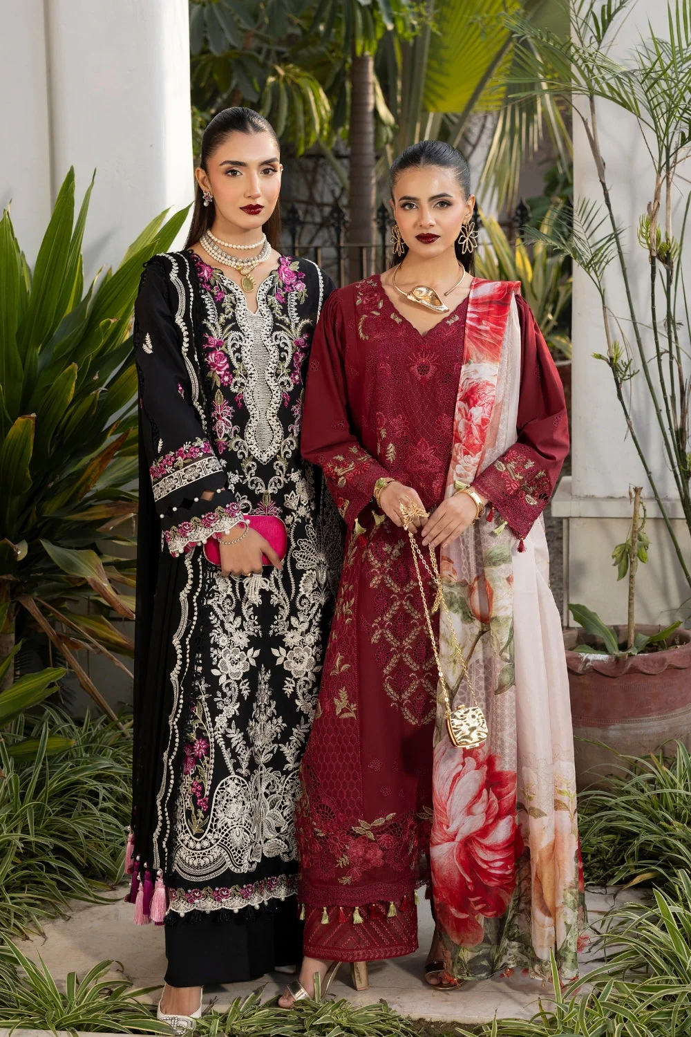 Dil Kash CHIKANKARI  LAWN - Image 7