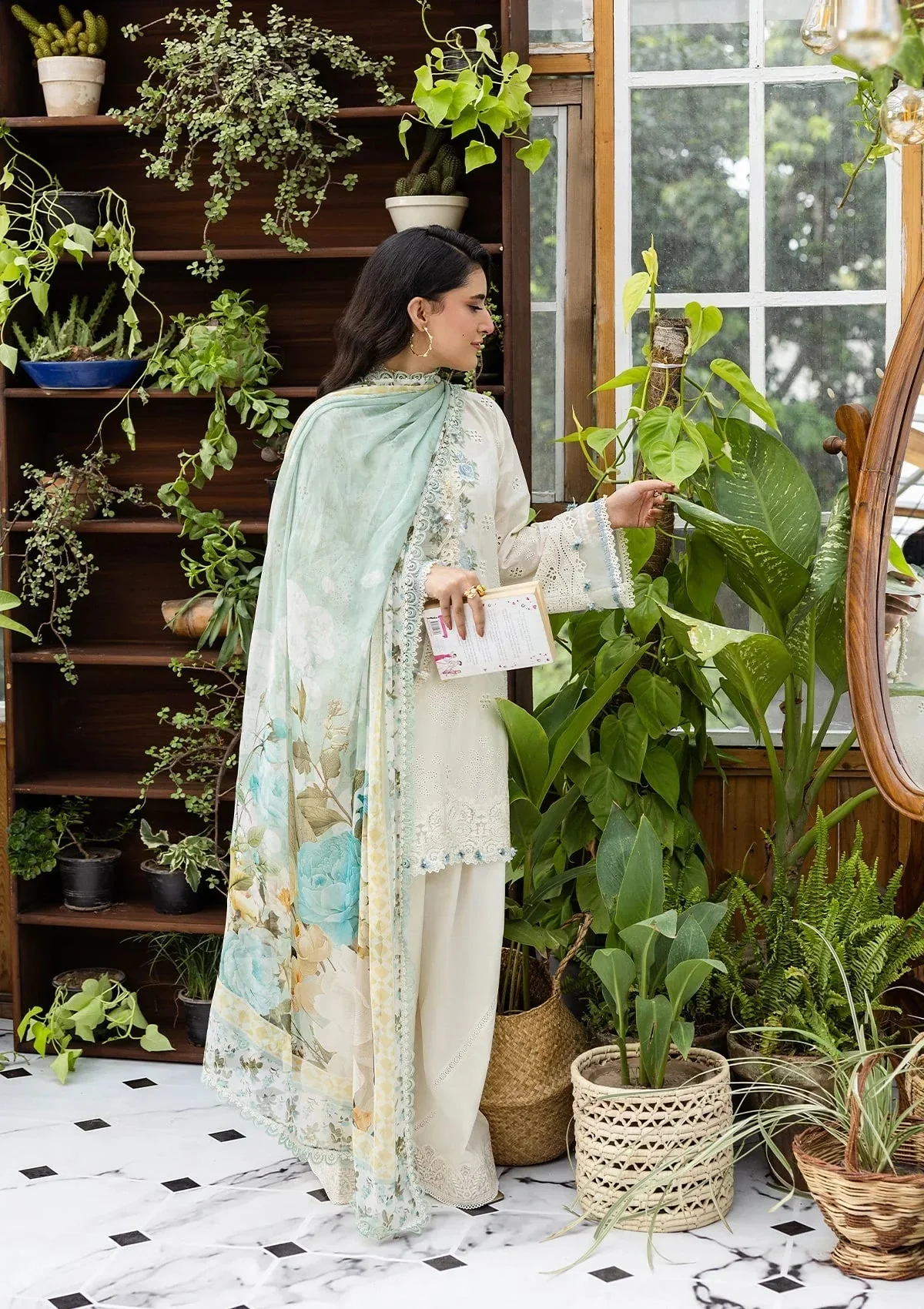 E.Craft Chikankari Lawn - Image 10