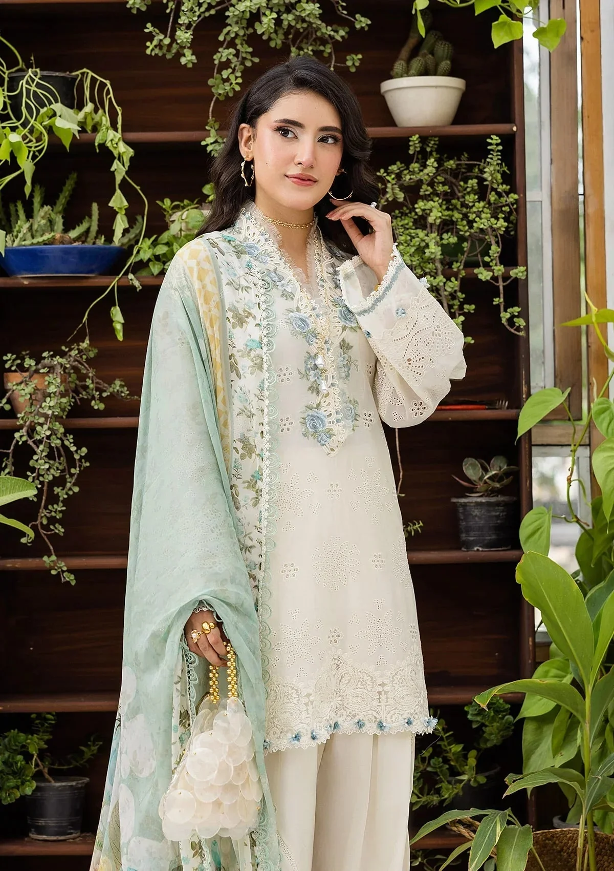 E.Craft Chikankari Lawn - Image 5