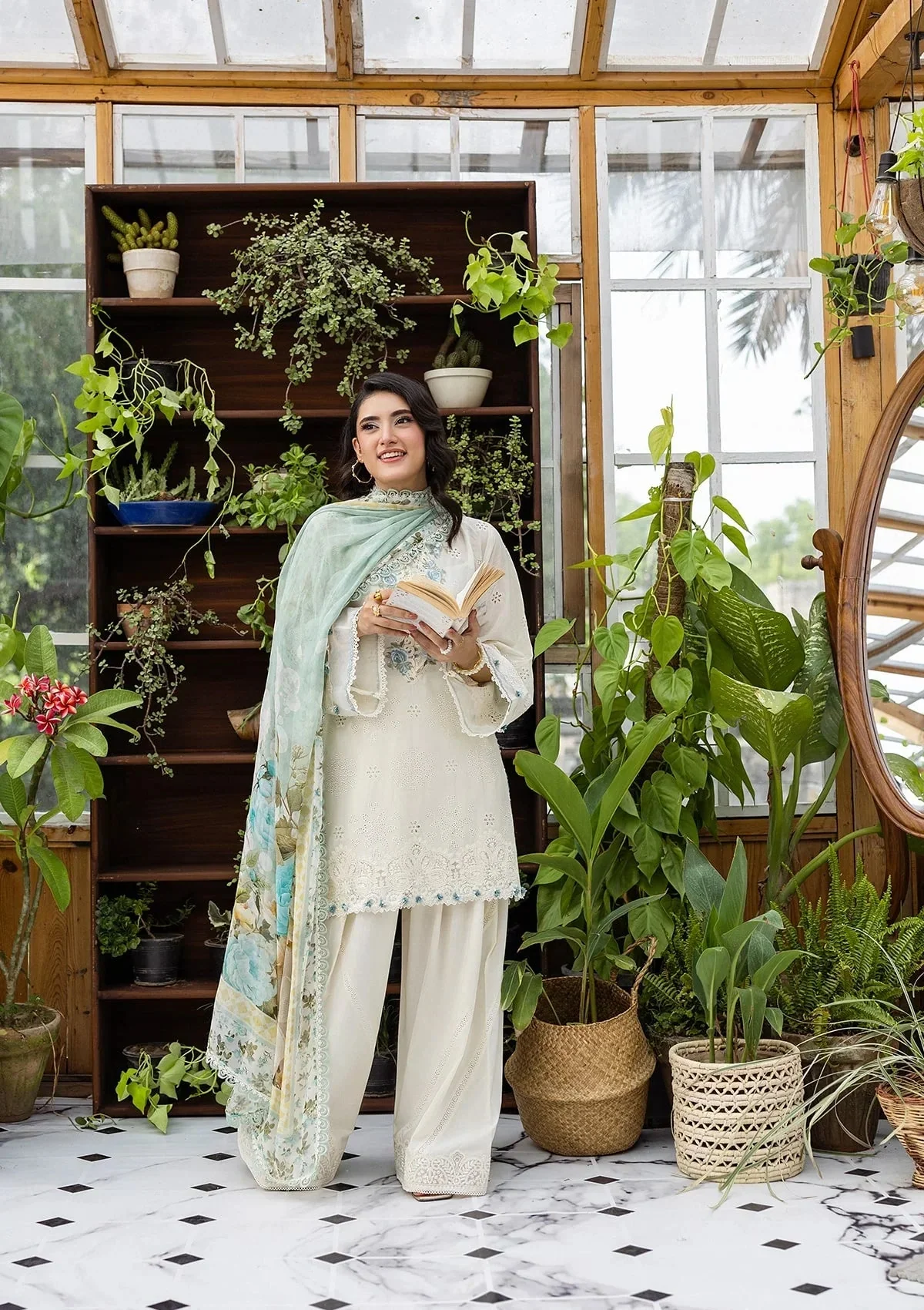E.Craft Chikankari Lawn - Image 6